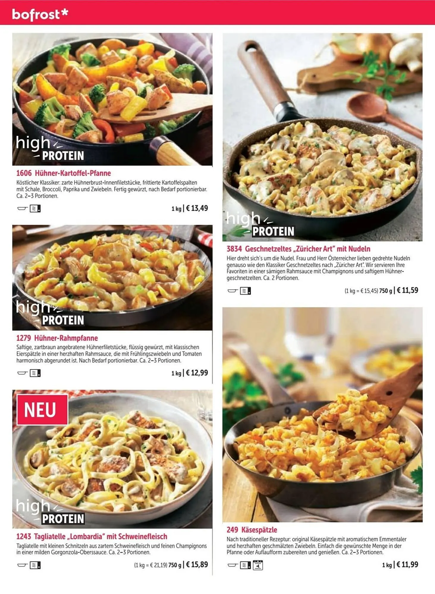 Bofrost Katalog von 13. September bis 6. März 2026 - Flugblätt seite  94