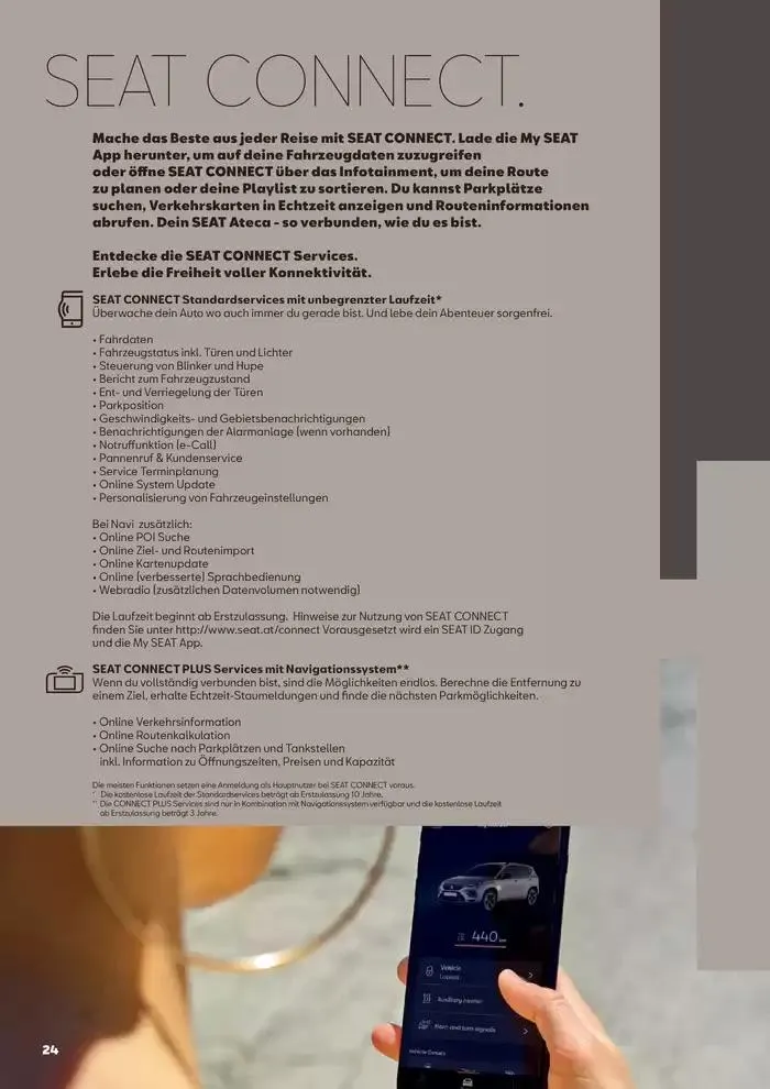 Seat Ateca von 4. Februar bis 26. Jänner 2026 - Flugblätt seite  24