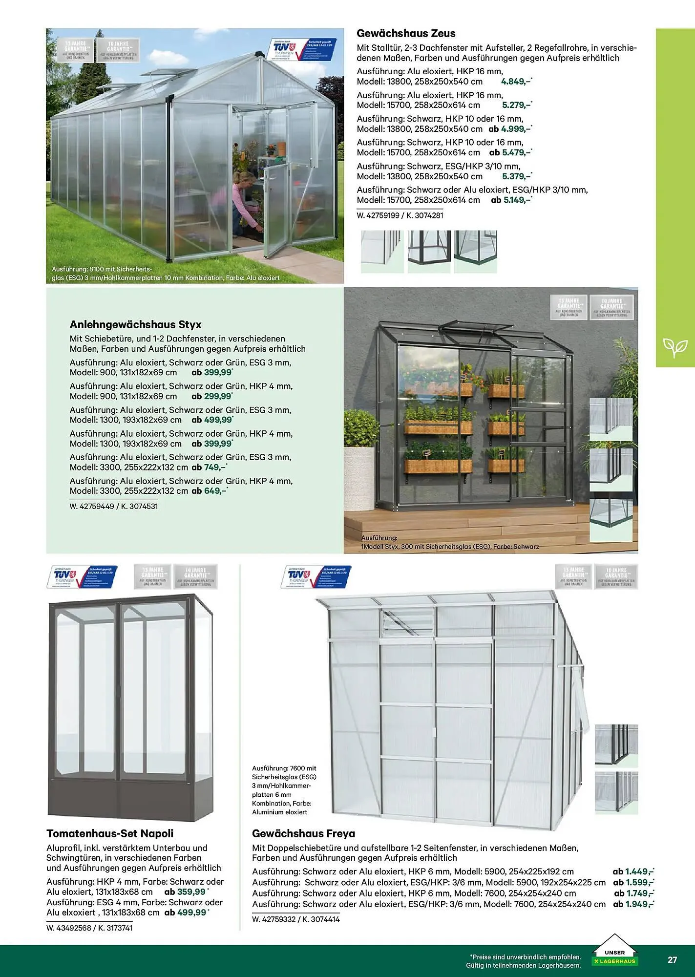 Lagerhaus Flugblatt von 22. Februar bis 31. Mai 2026 - Flugblätt seite  27