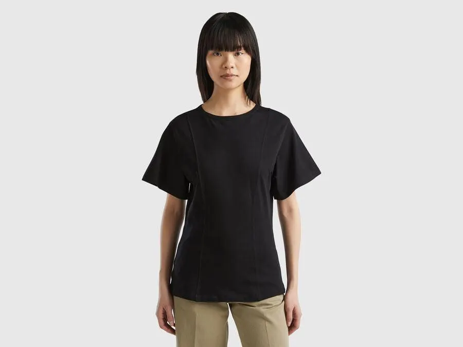 Warmes tailliertes T-Shirt