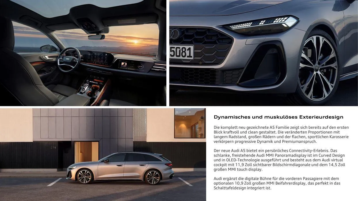 Audi A5 Avant von 26. Juli bis 26. Juli 2025 - Flugblätt seite 5