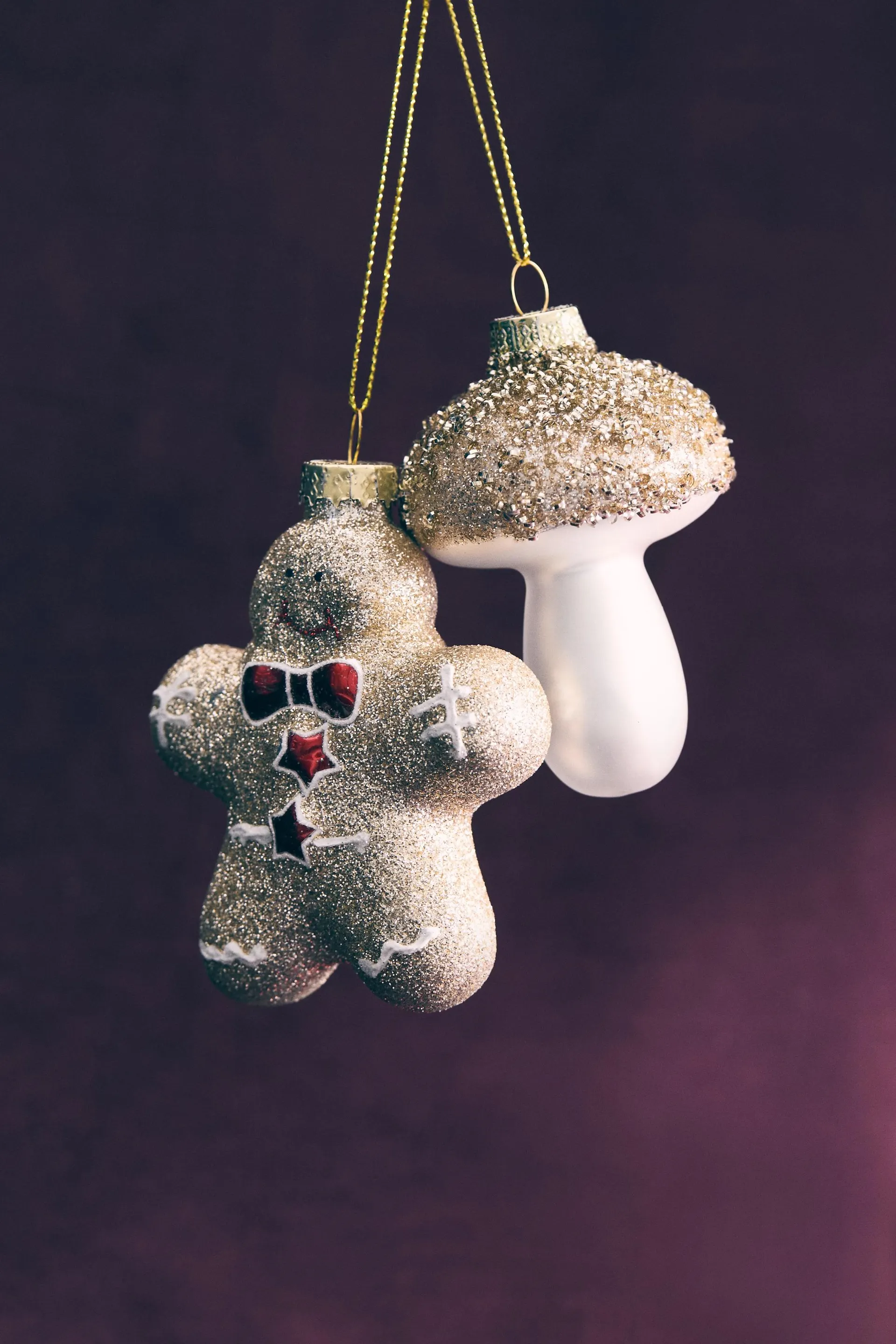 Weihnachtsschmuck aus Glas