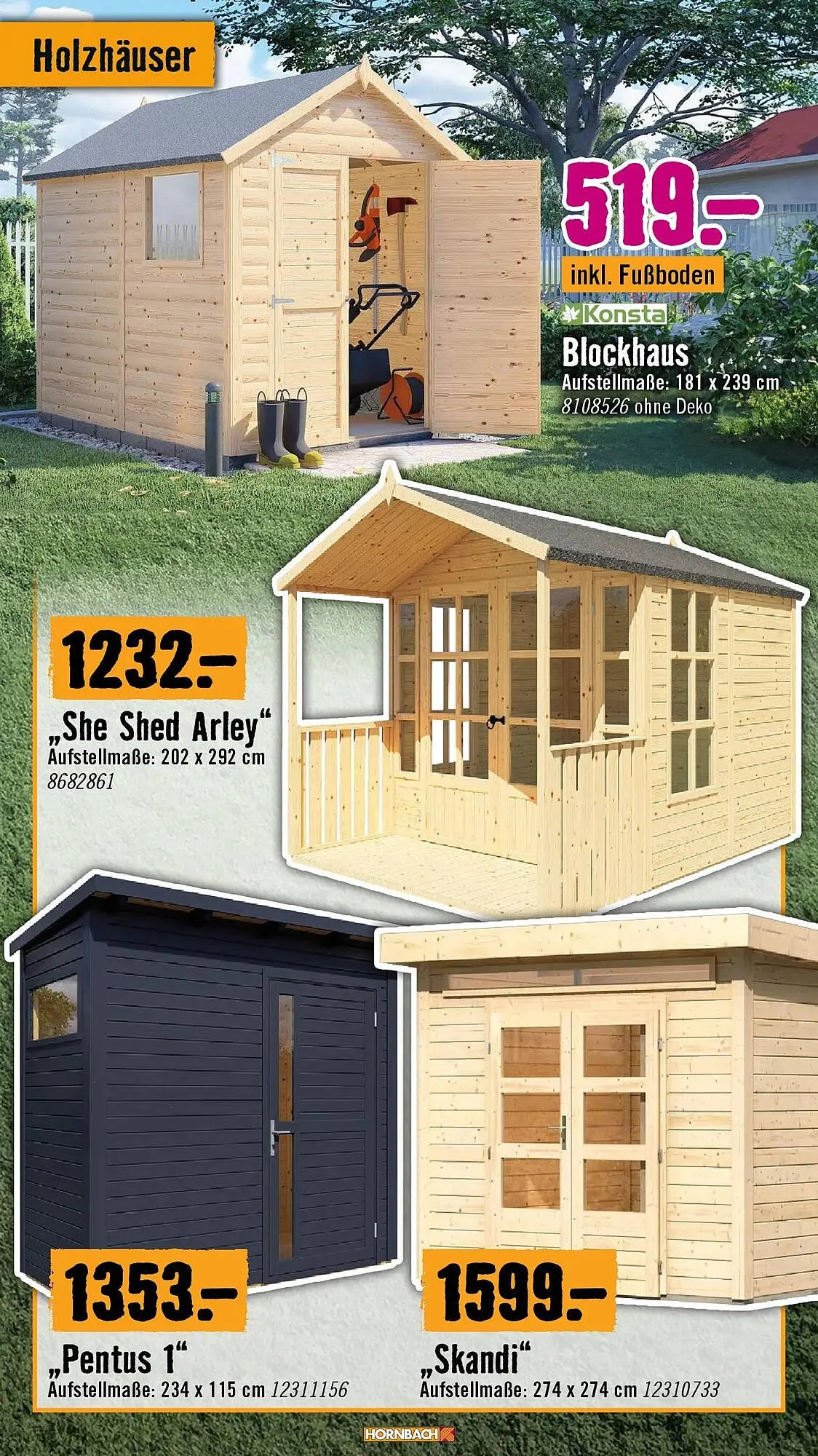 Hornbach Flugblatt von 18. März bis 16. April 2026 - Flugblätt seite 41