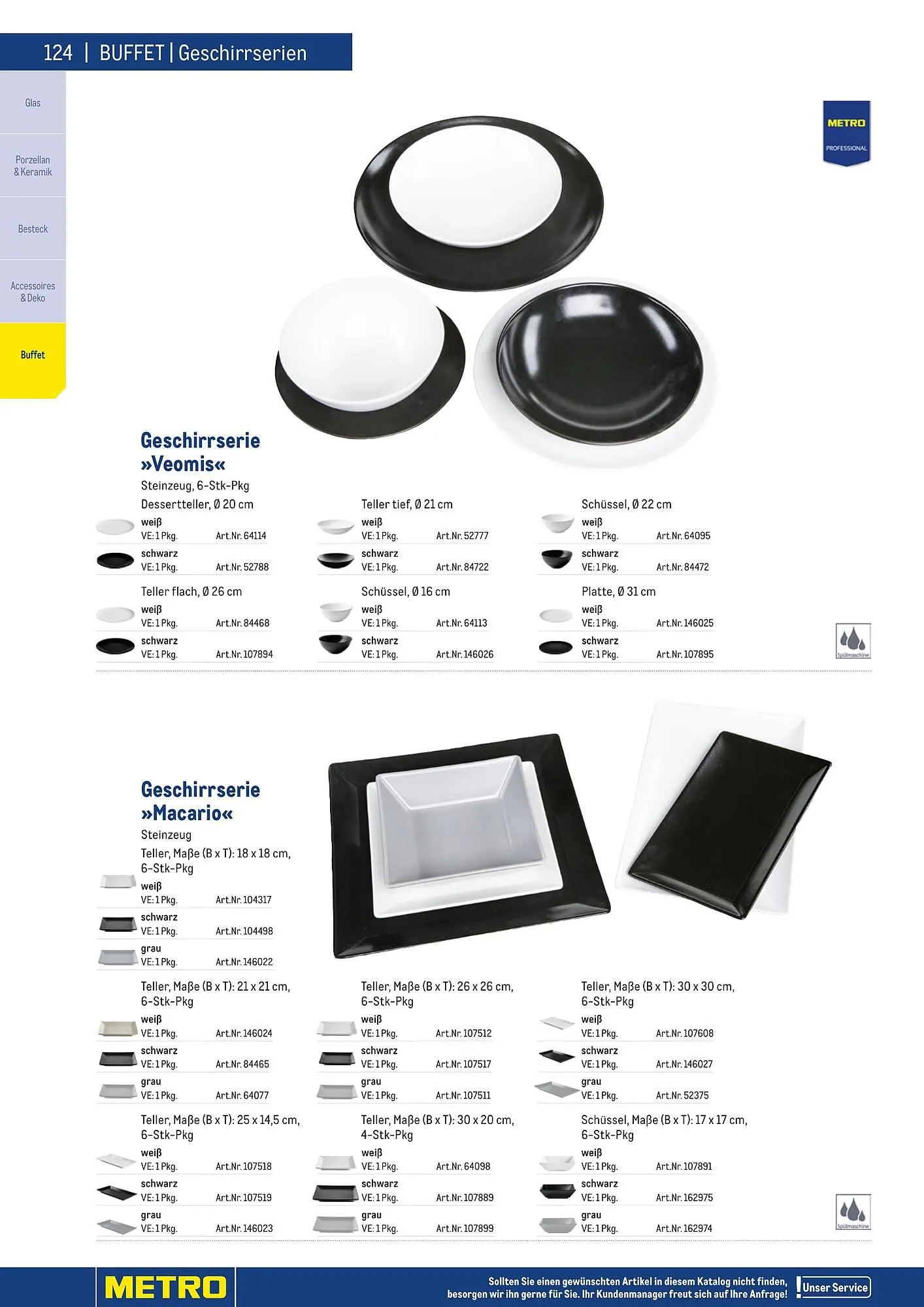 Metro Flugblatt von 25. März bis 31. Dezember 2026 - Flugblätt seite  124