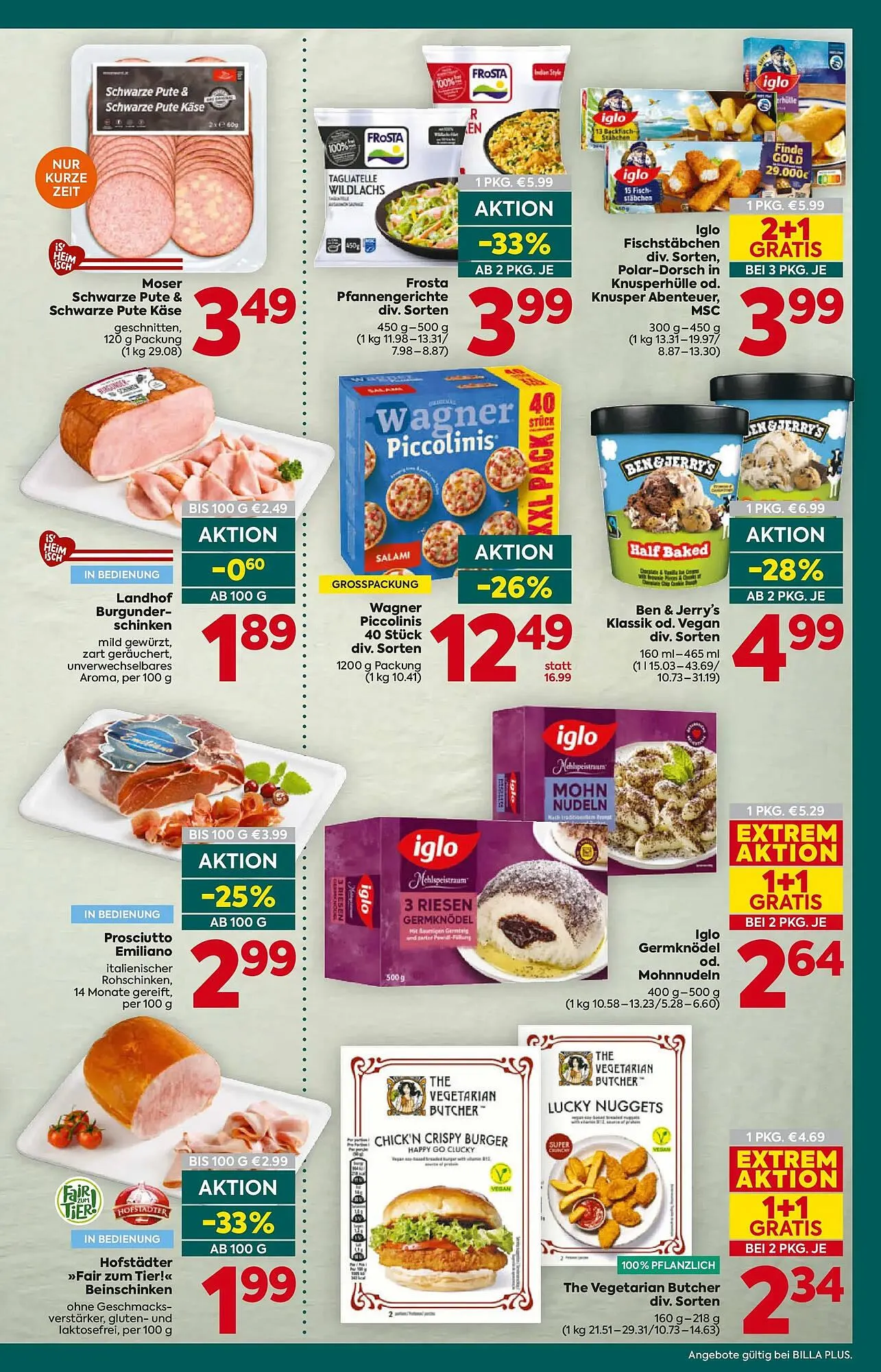 Billa Flugblatt von 15. Jänner bis 21. Jänner 2026 - Flugblätt seite  13
