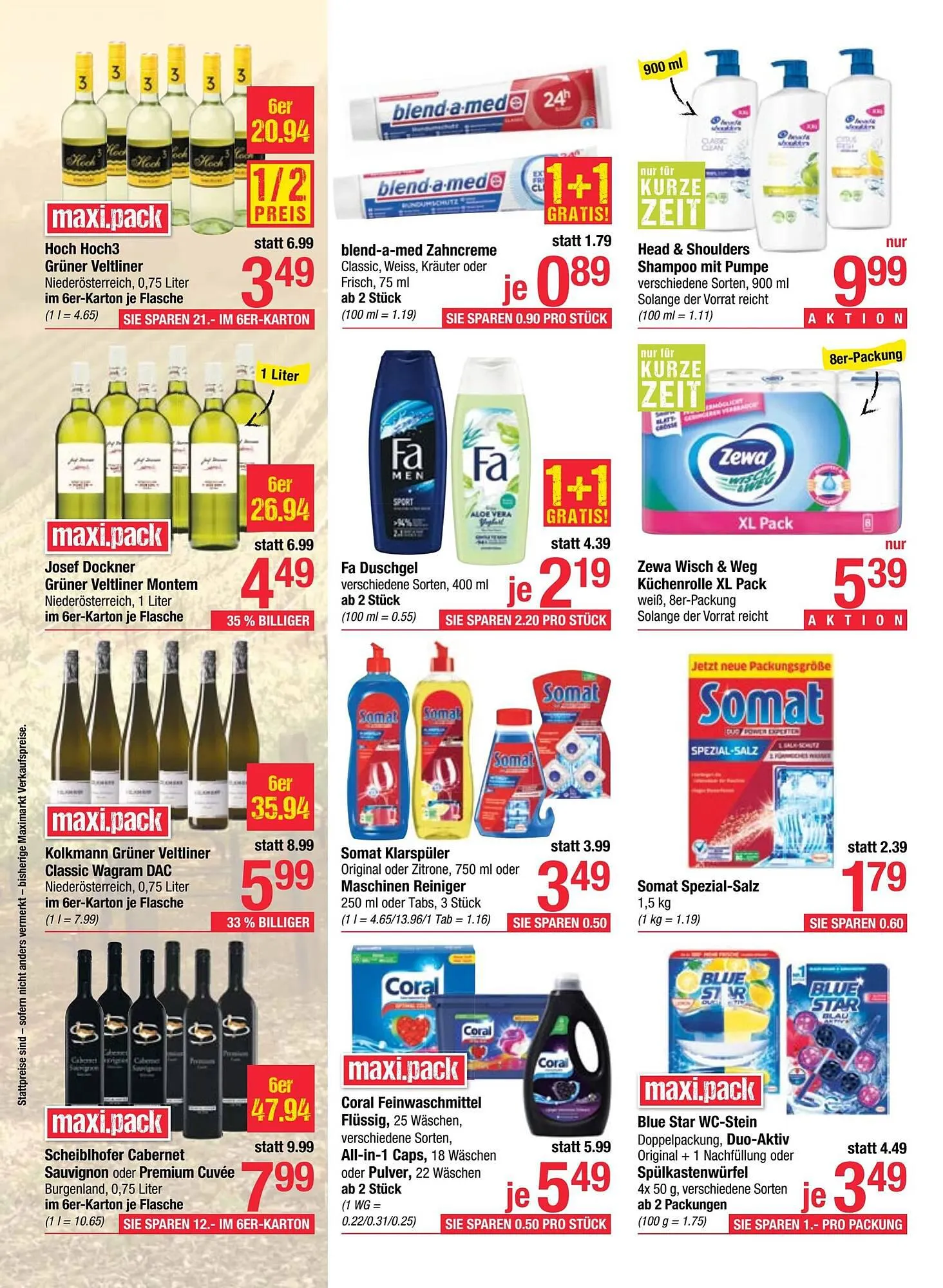 Maximarkt Flugblatt von 25. September bis 30. September 2023 - Flugblätt seite 10