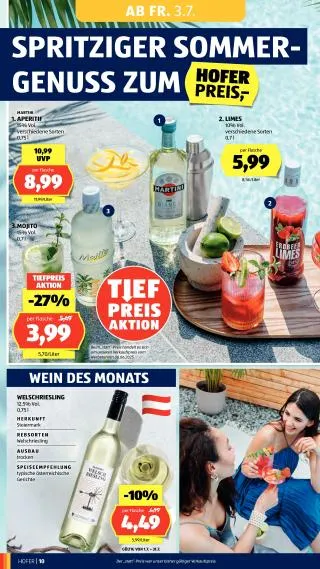 Hofer Flugblatt von 3. Juli bis 9. Juli 2026 - Flugblätt seite 14