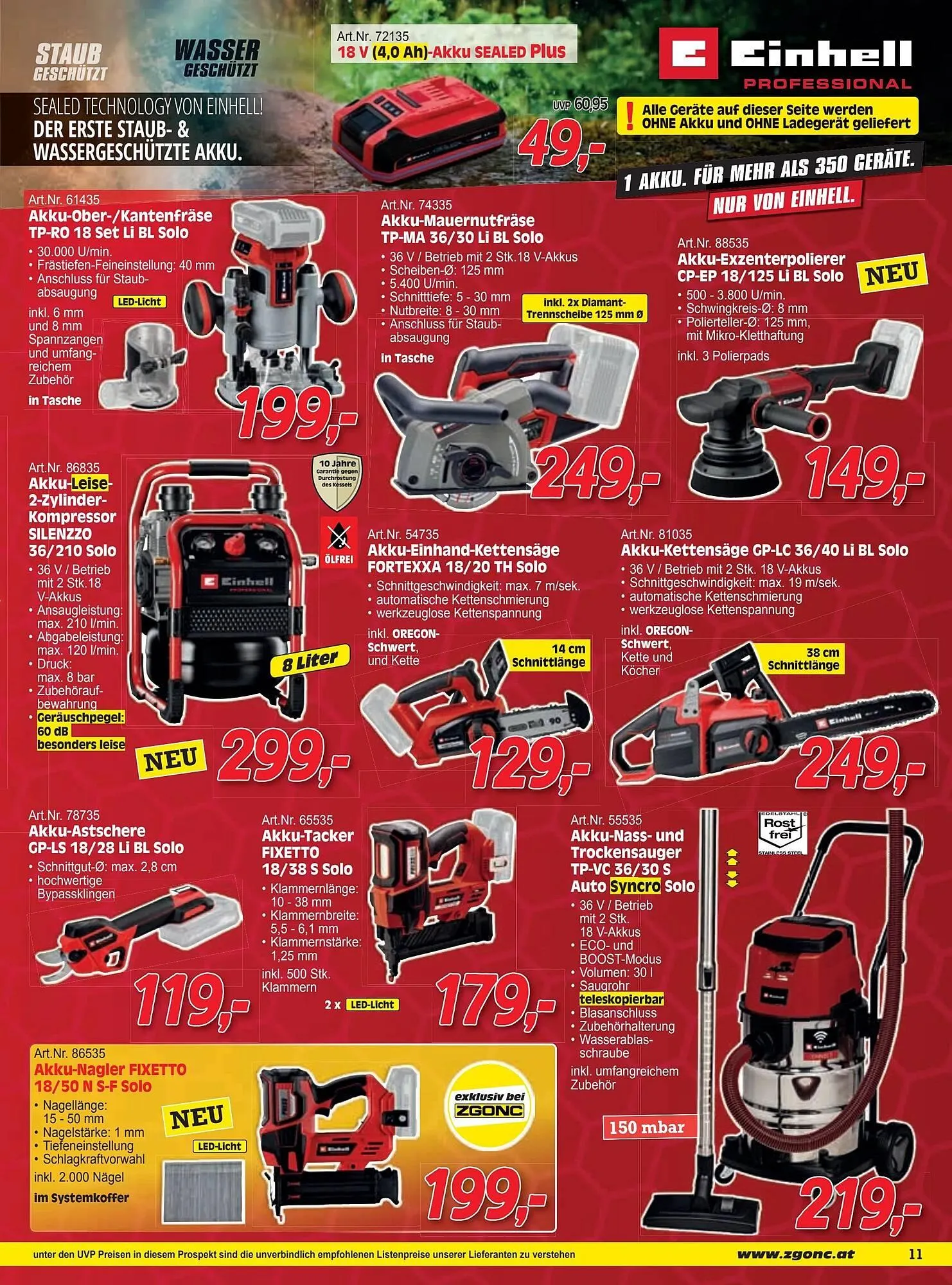 Zgonc Flugblatt von 15. Jänner bis 1. Februar 2026 - Flugblätt seite  11