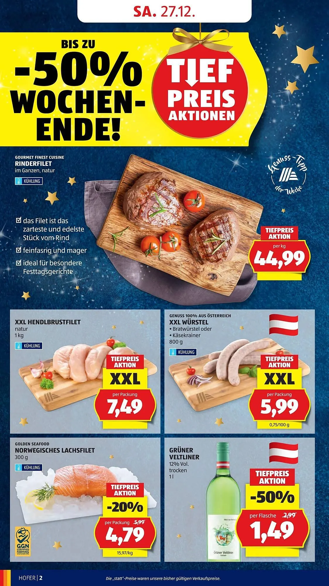 Hofer Flugblatt von 22. Dezember bis 31. Dezember 2025 - Flugblätt seite  4