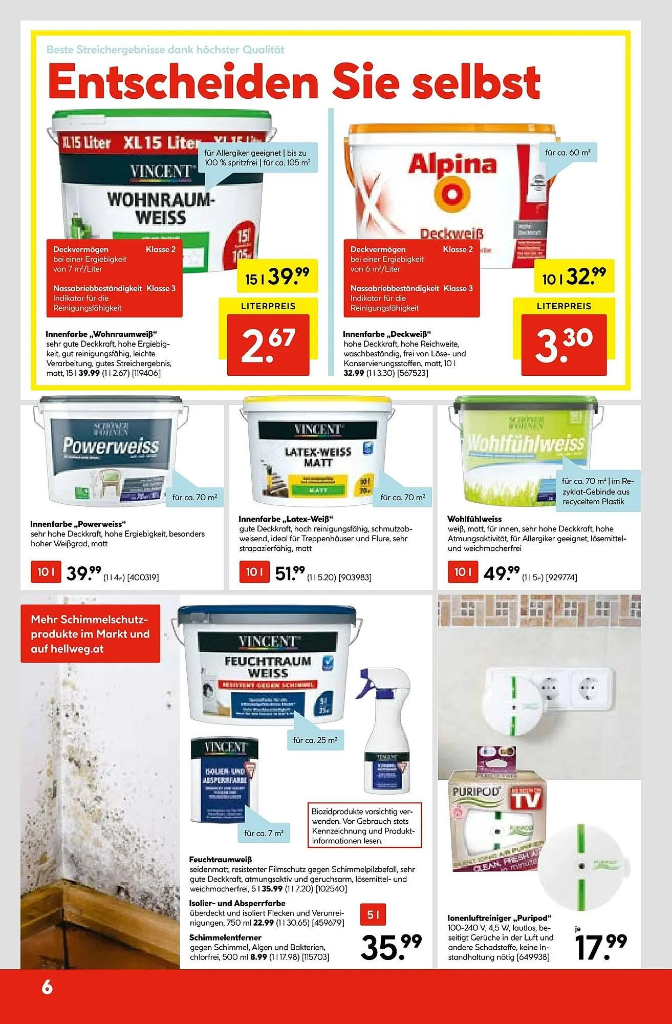 Hellweg Prospekt von 27. November bis 3. Dezember 2025 - Flugblätt seite  6