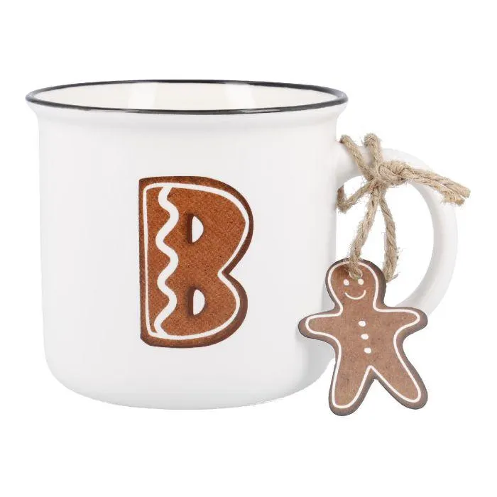Becher Buchstabe/Lebkuchen, B, 380 ml