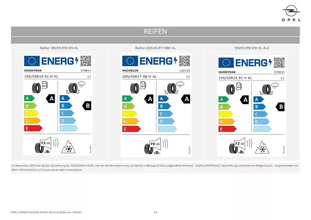 Opel - von 30. November bis 14. Dezember 2024 - Flugblätt seite 23