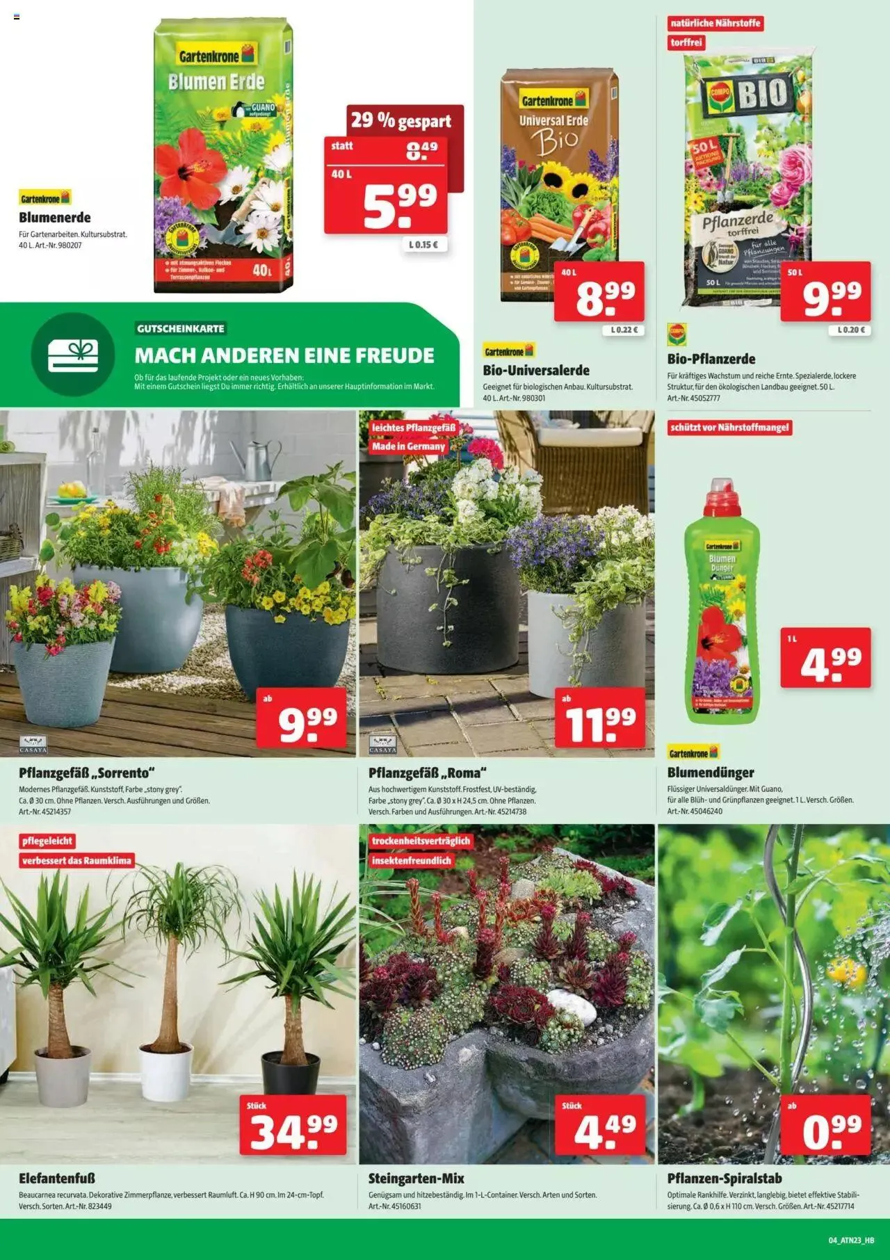 Hagebau Flugblatt von 28. Mai bis 31. Dezember 2023 - Flugblätt seite  4