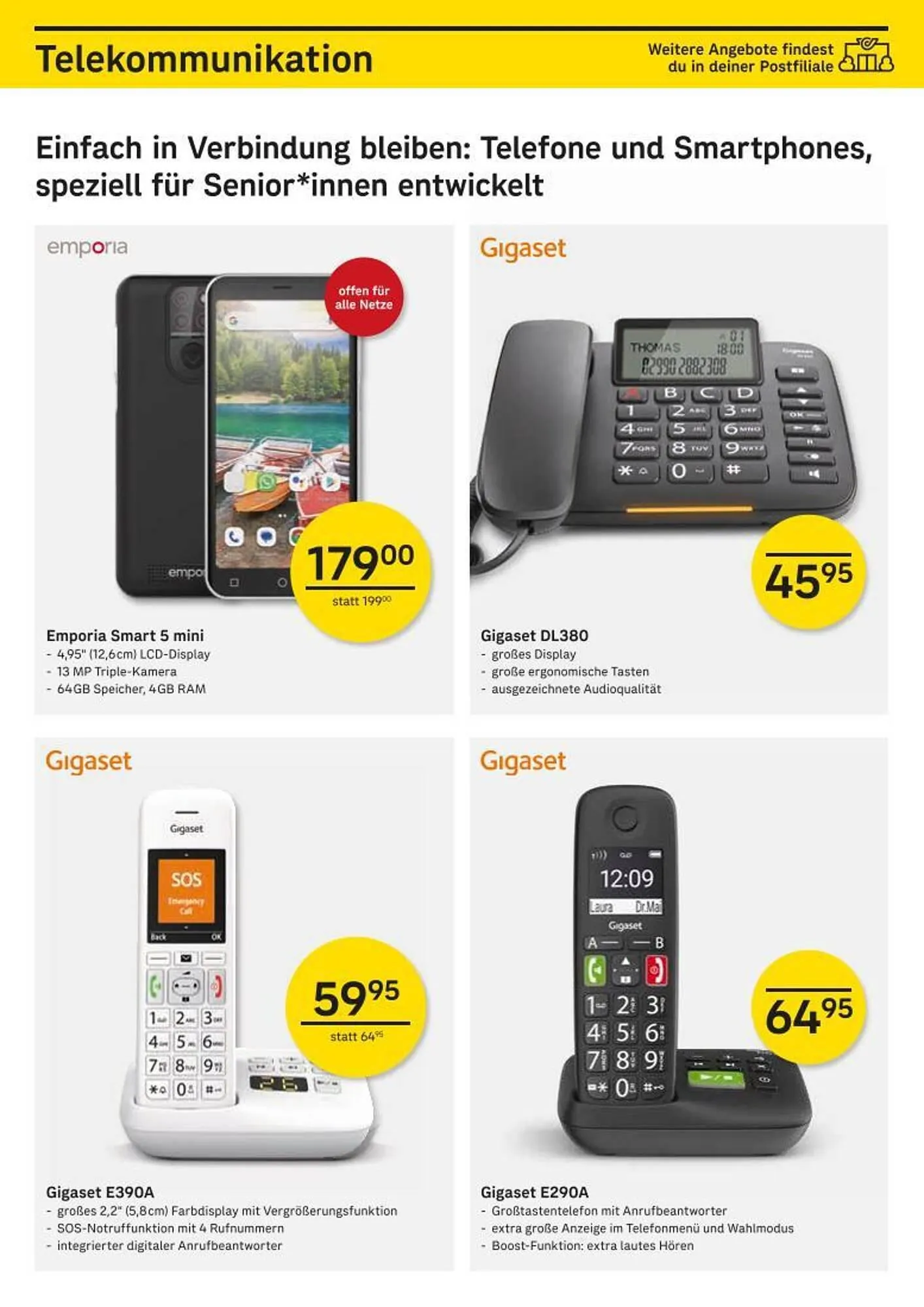 Post Flugblatt von 30. Dezember bis 28. Februar 2025 - Flugblätt seite 3