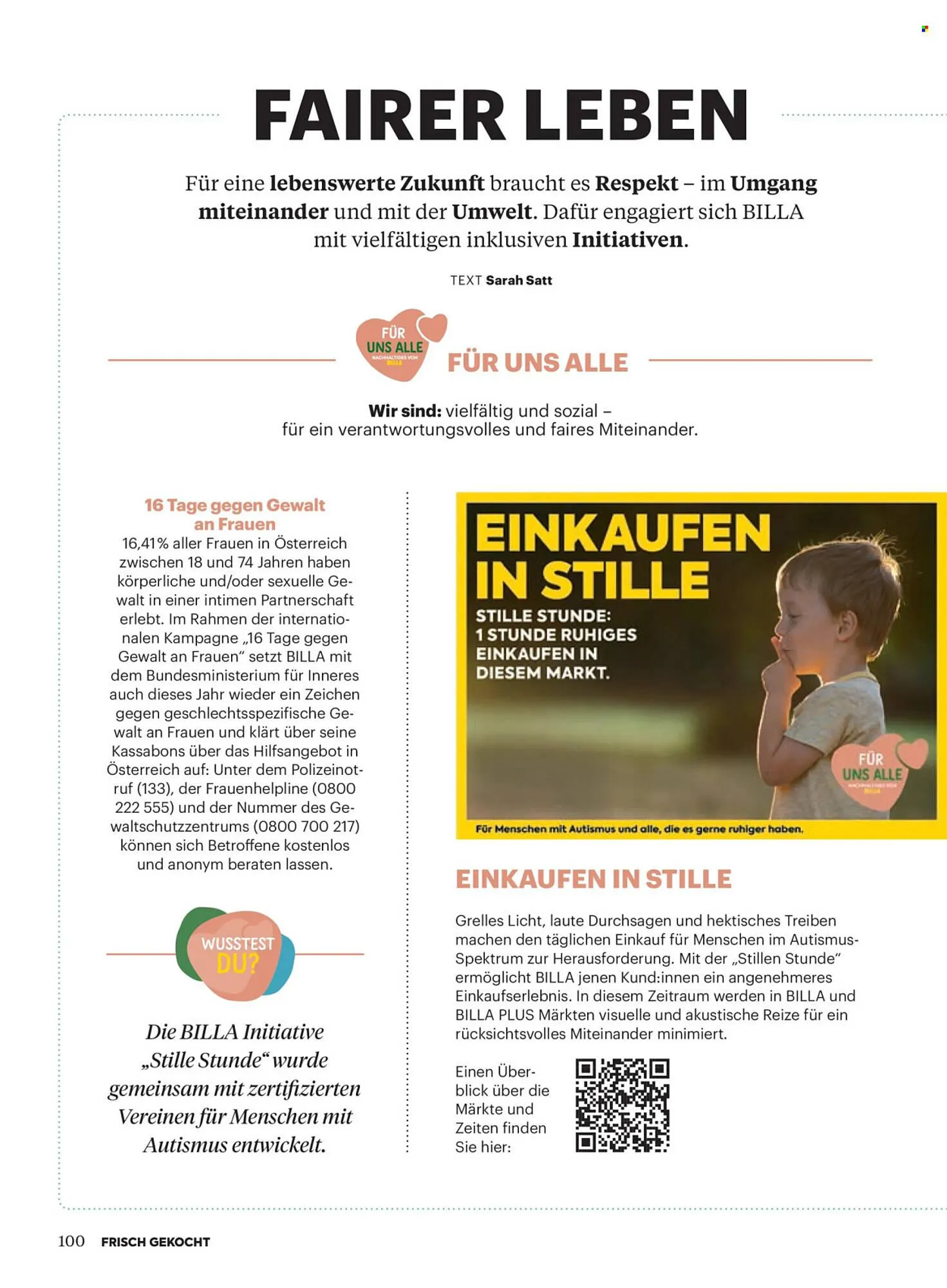 Billa Flugblatt von 1. November bis 30. November 2025 - Flugblätt seite  96