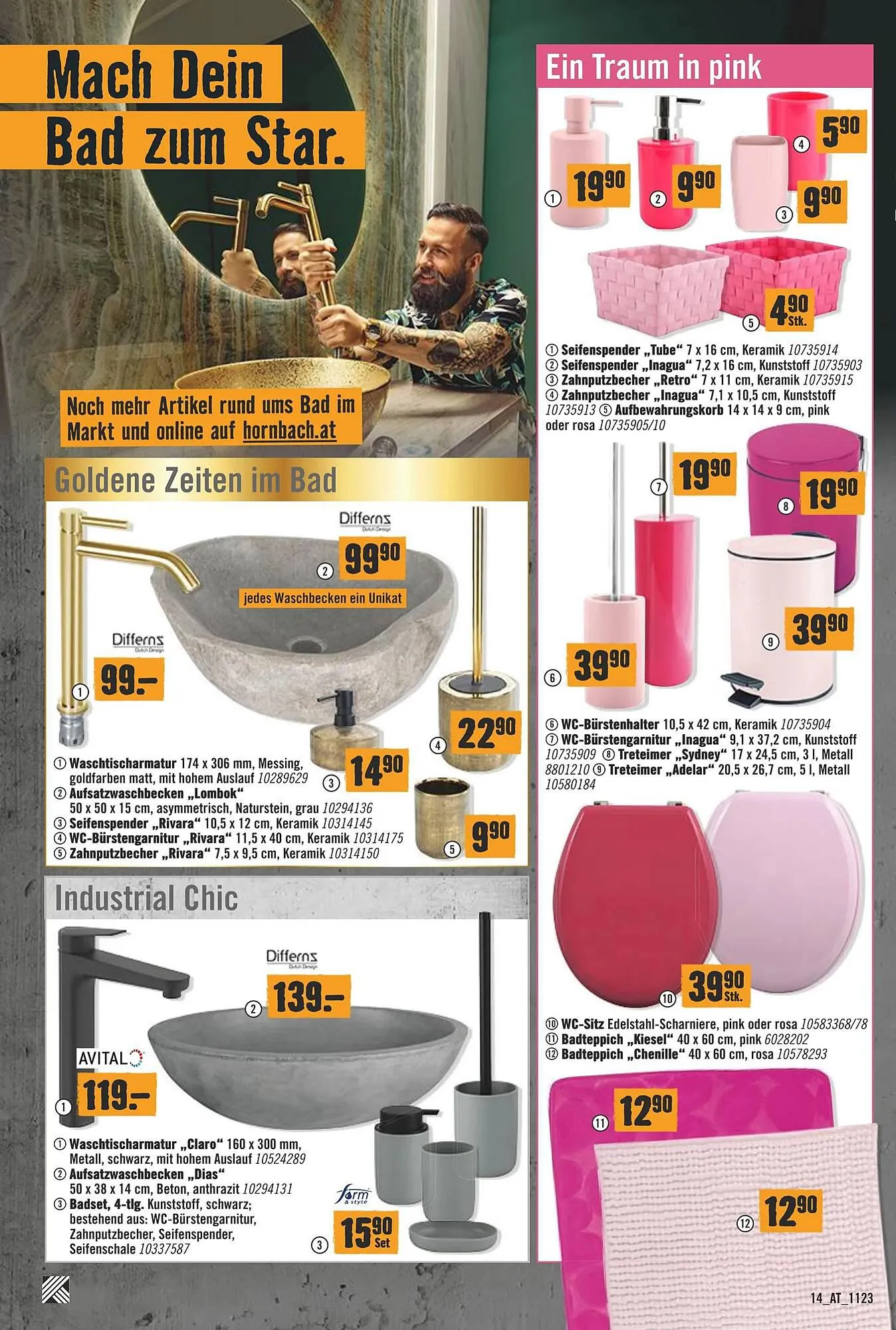 Hornbach Flugblatt von 19. November bis 19. Dezember 2023 - Flugblätt seite  14