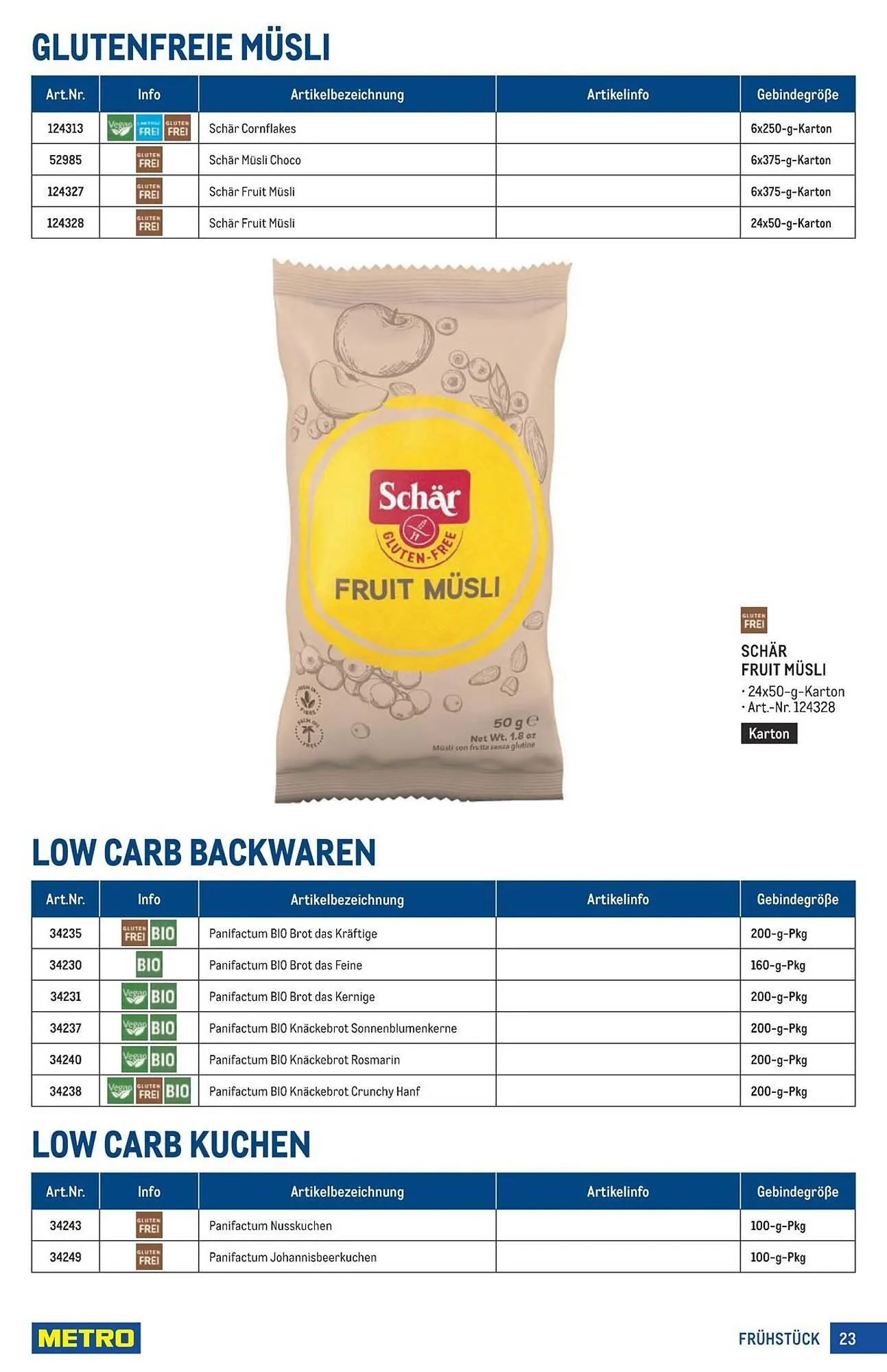 Metro Flugblatt von 18. März bis 1. April 2026 - Flugblätt seite  23