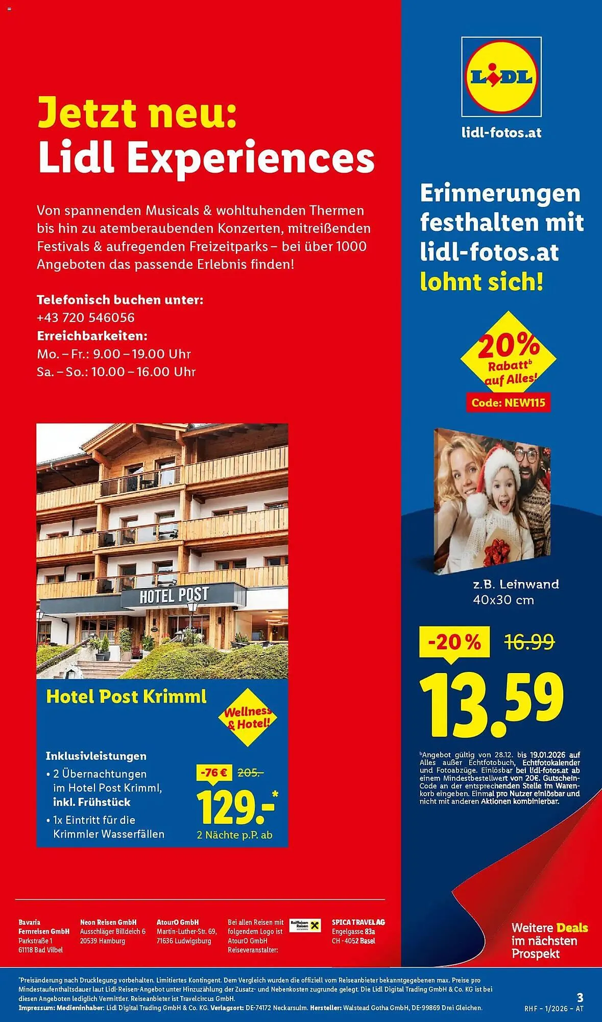 Lidl Flugblatt von 29. Dezember bis 31. Jänner 2026 - Flugblätt seite  3