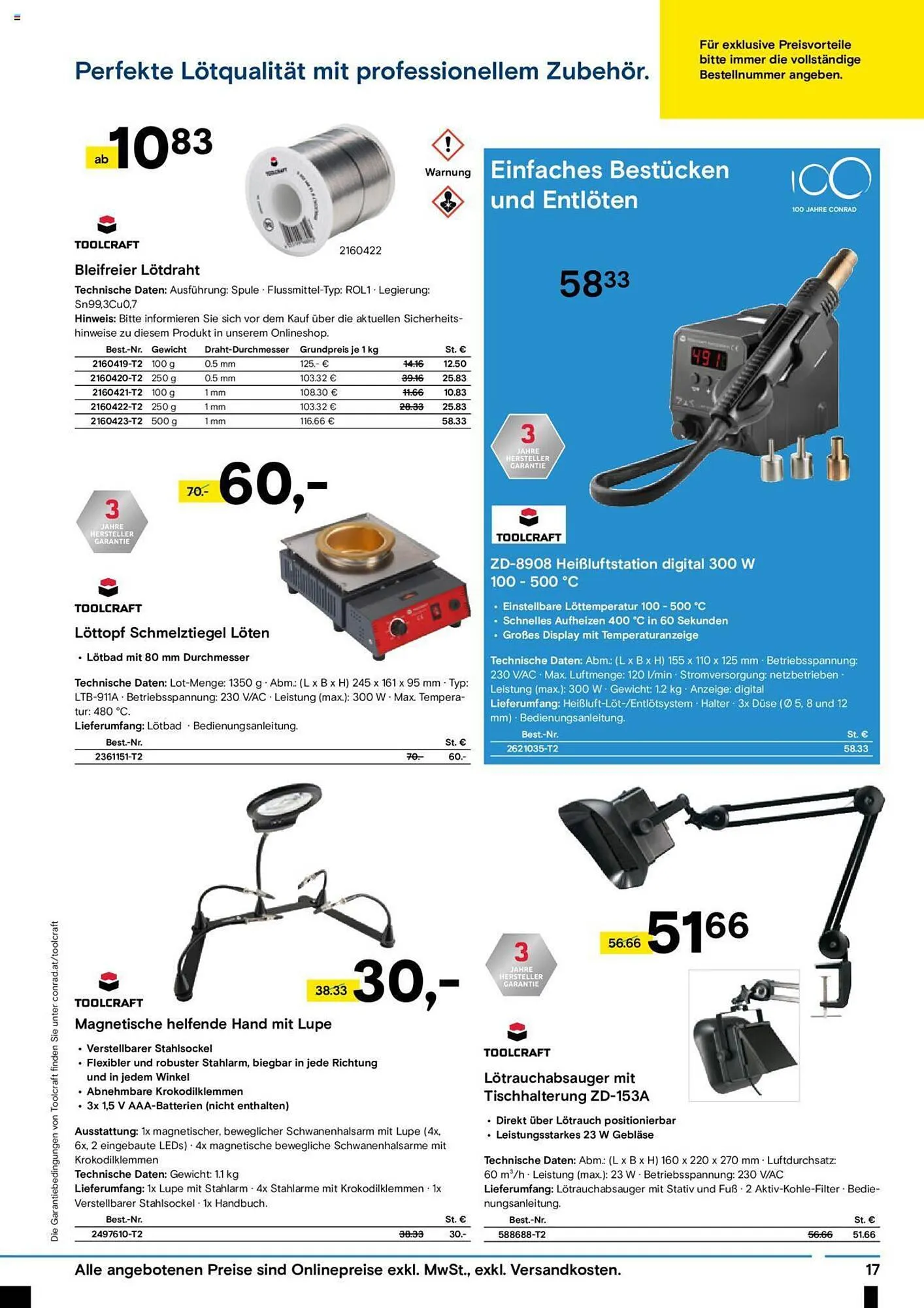 Conrad Flugblatt von 4. September bis 22. Oktober 2023 - Flugblätt seite  19