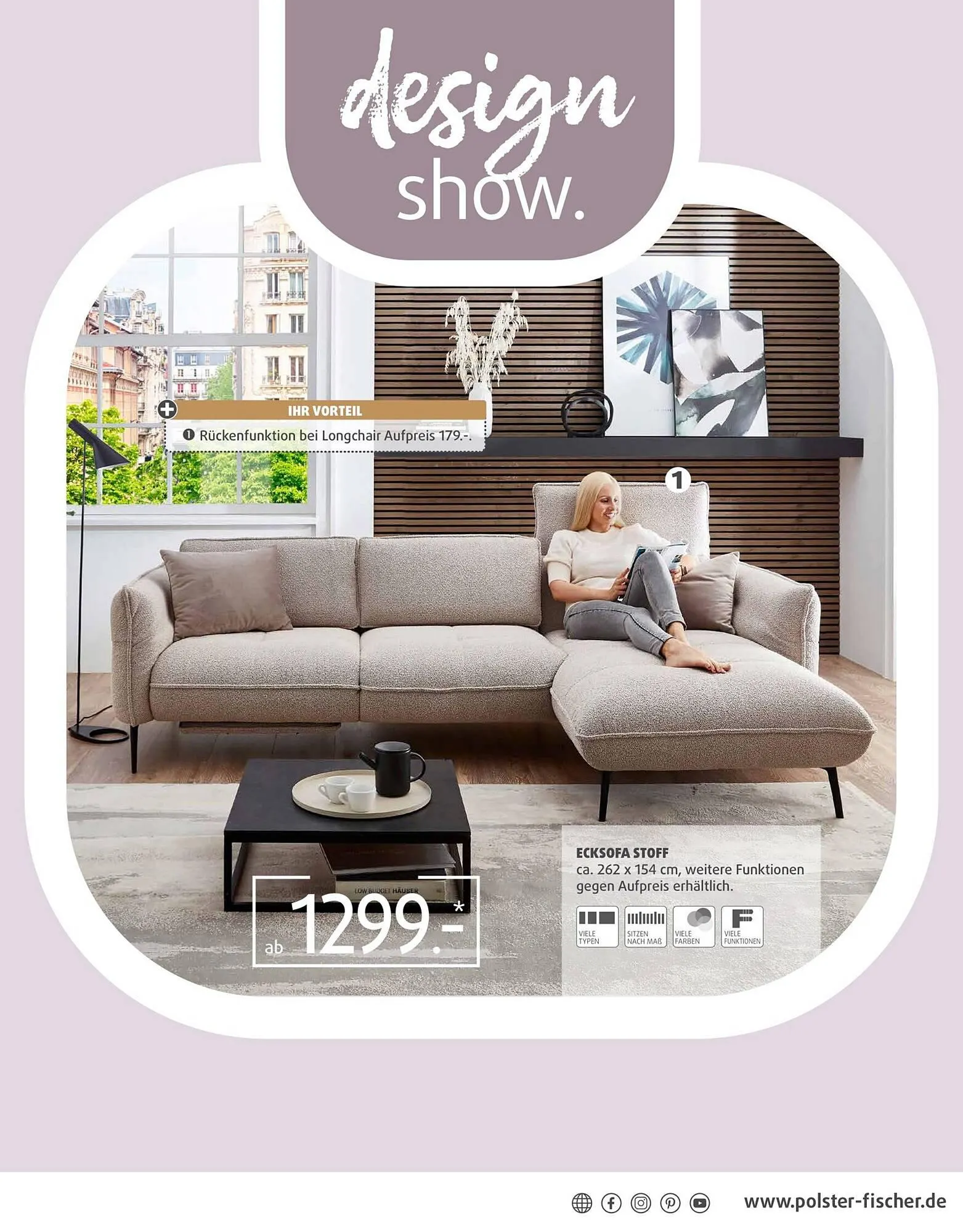Polstermöbel Fischer Flugblatt von 15. Februar bis 17. März 2024 - Flugblätt seite  29