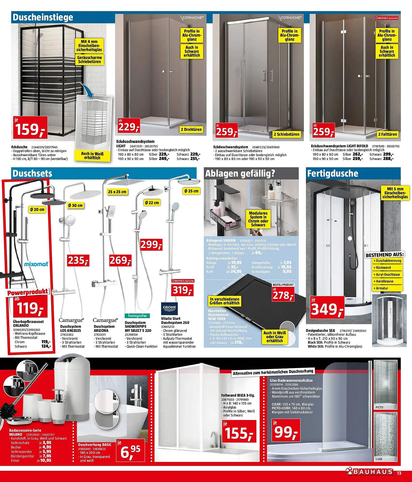 Bauhaus Flugblatt von 12. November bis 2. Dezember 2025 - Flugblätt seite 13