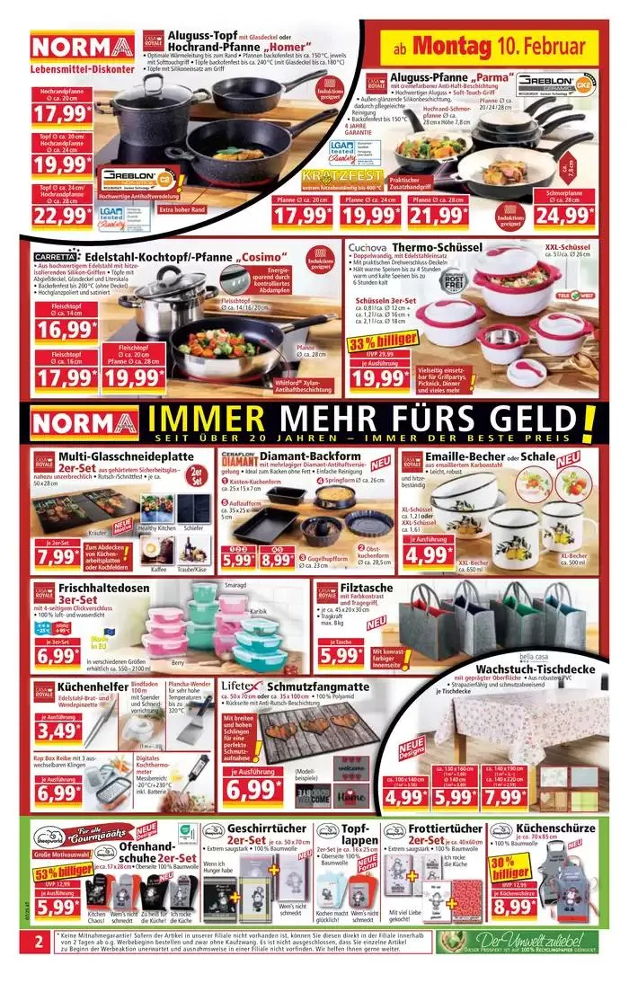 Große Auswahl an Angeboten von 10. Februar bis 14. Februar 2025 - Flugblätt seite 2