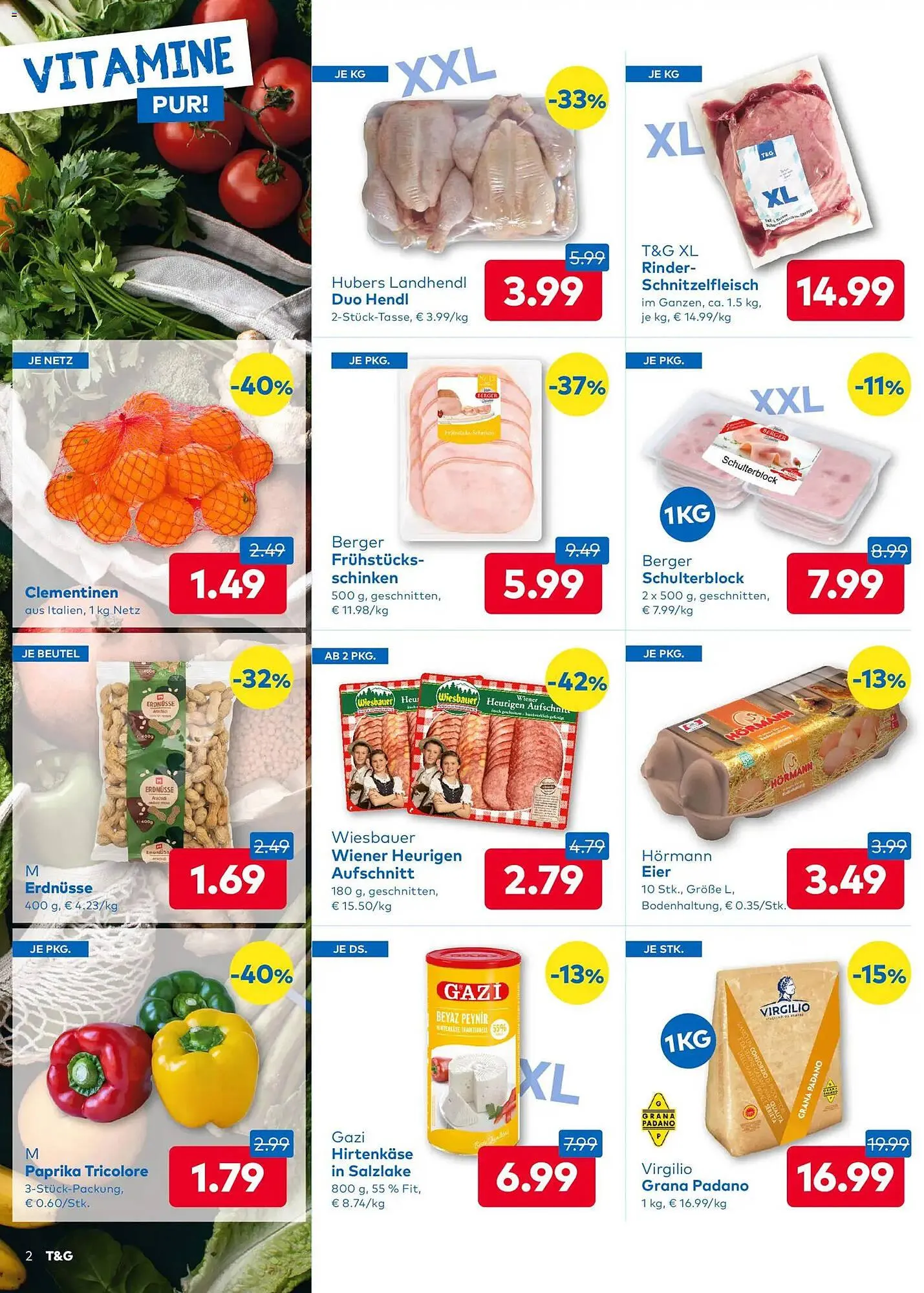 T&G Flugblatt von 20. November bis 3. Dezember 2025 - Flugblätt seite 2