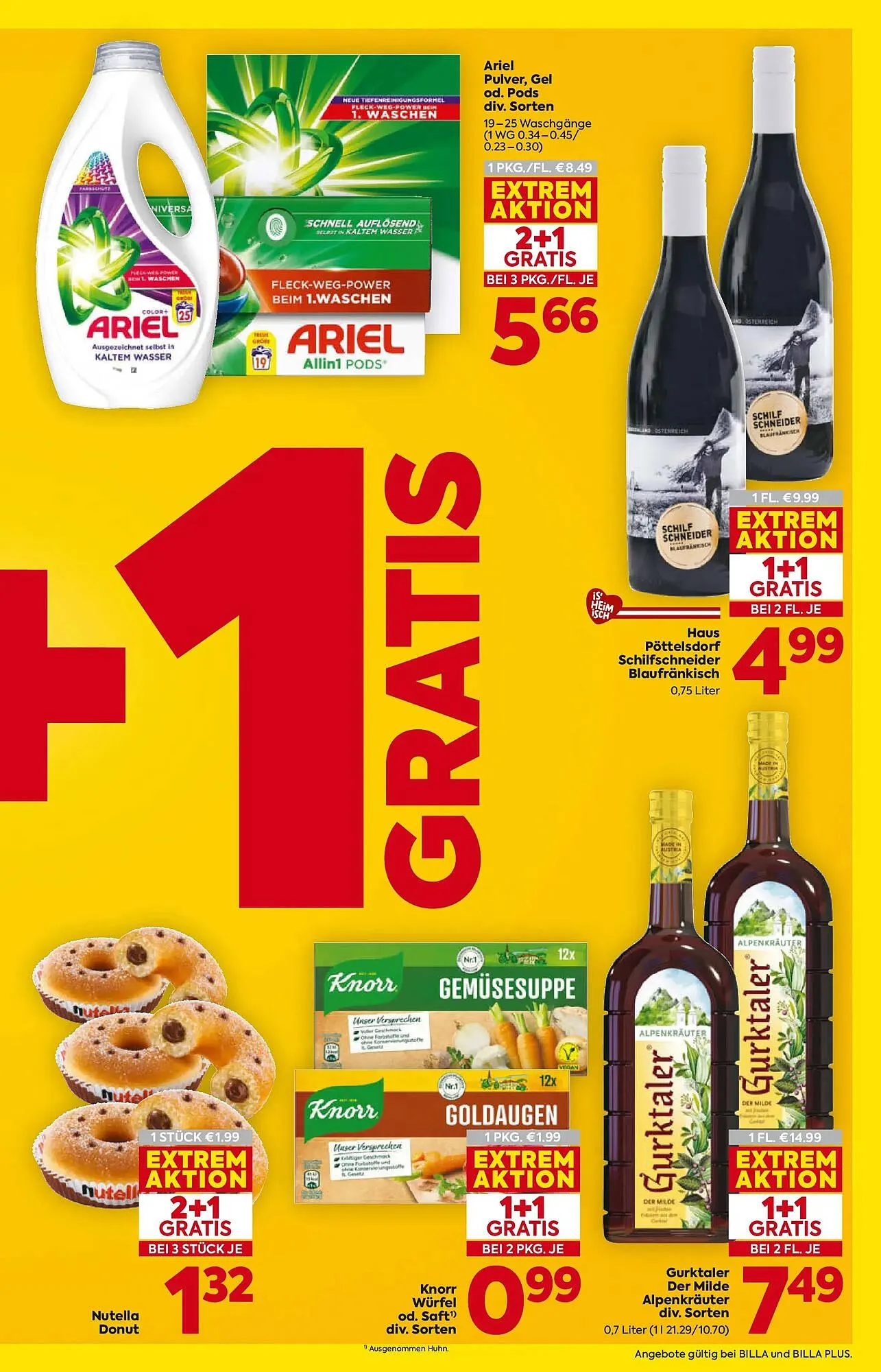 Billa Flugblatt von 2. Jänner bis 7. Jänner 2026 - Flugblätt seite 7