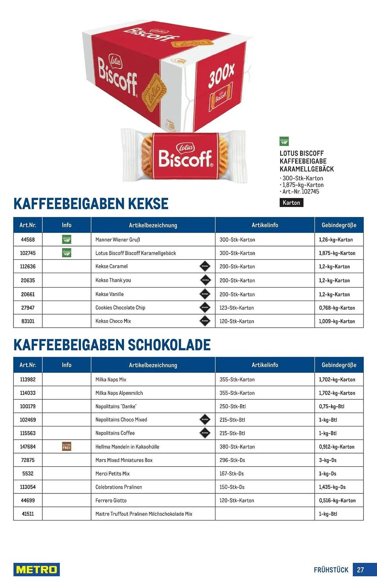 Metro Flugblatt von 18. März bis 1. April 2026 - Flugblätt seite  27