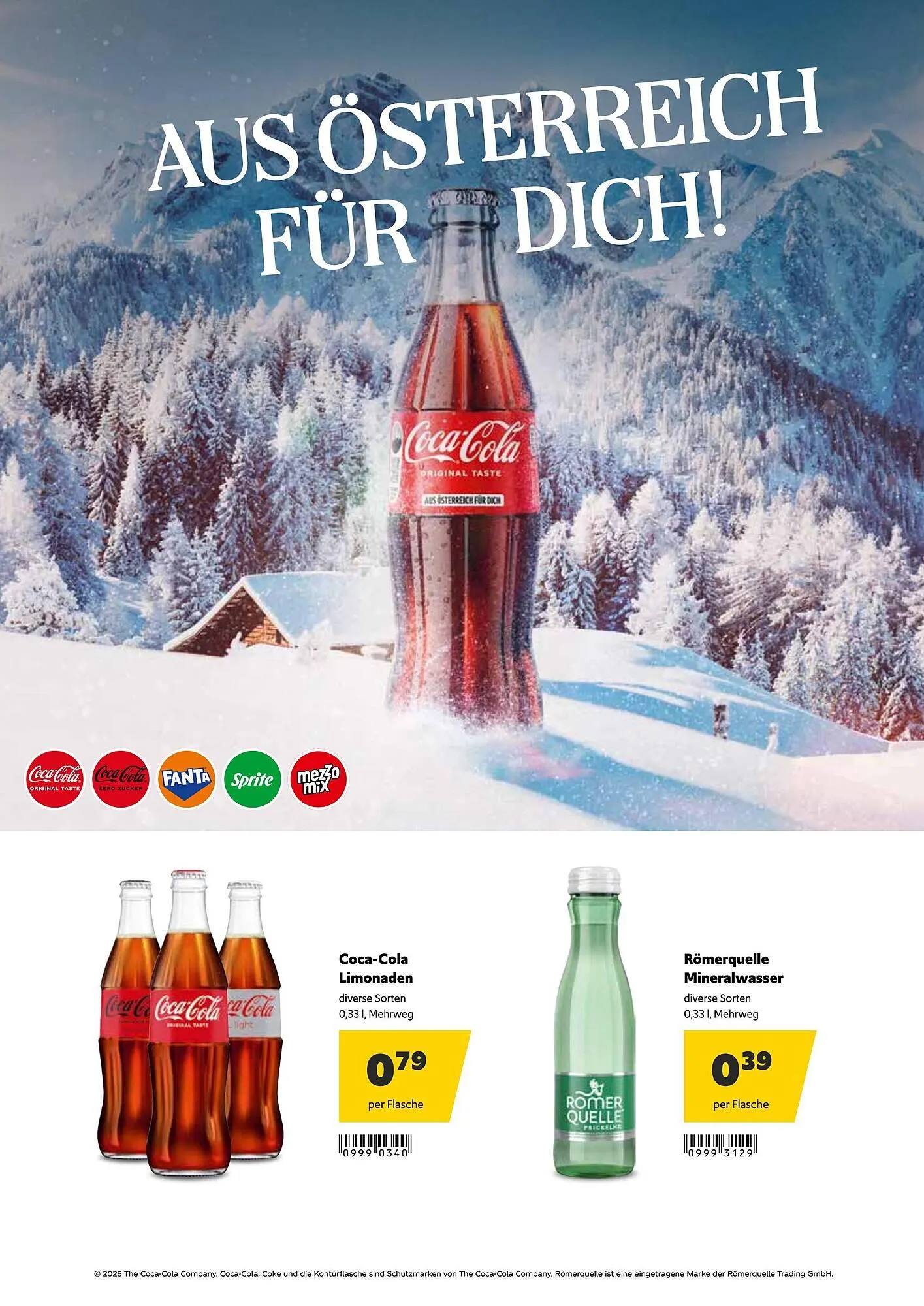 Eurogast Grissemann Flugblatt von 29. Dezember bis 10. Jänner 2026 - Flugblätt seite  23