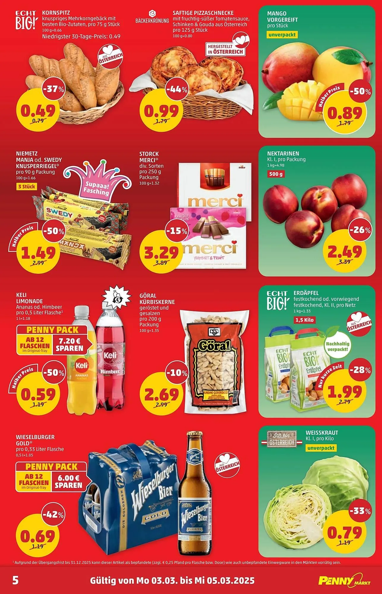 PENNY Flugblatt von 27. Februar bis 5. März 2025 - Flugblätt seite 5