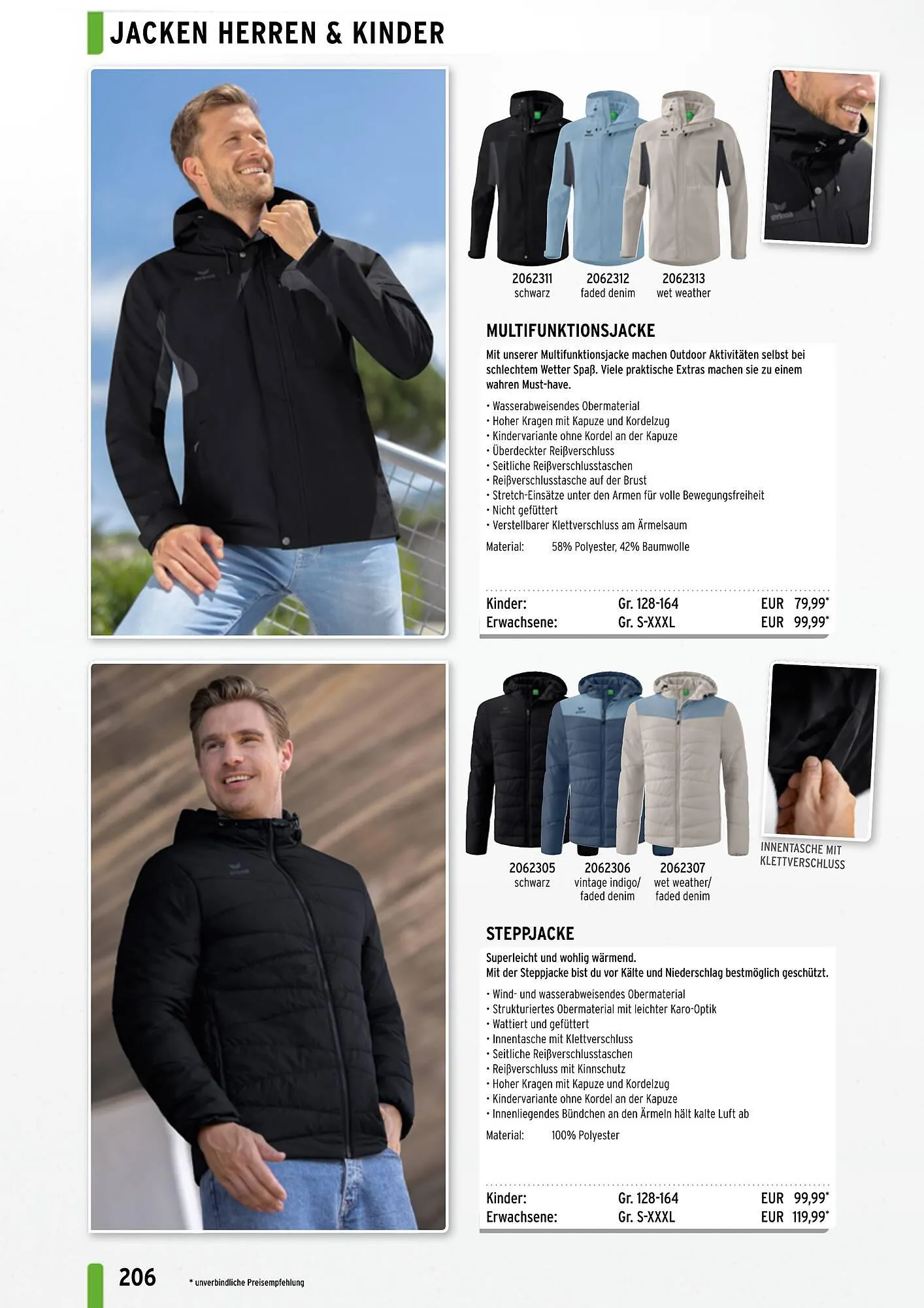 ERIMA Flugblatt von 2. Jänner bis 31. Dezember 2024 - Flugblätt seite  206