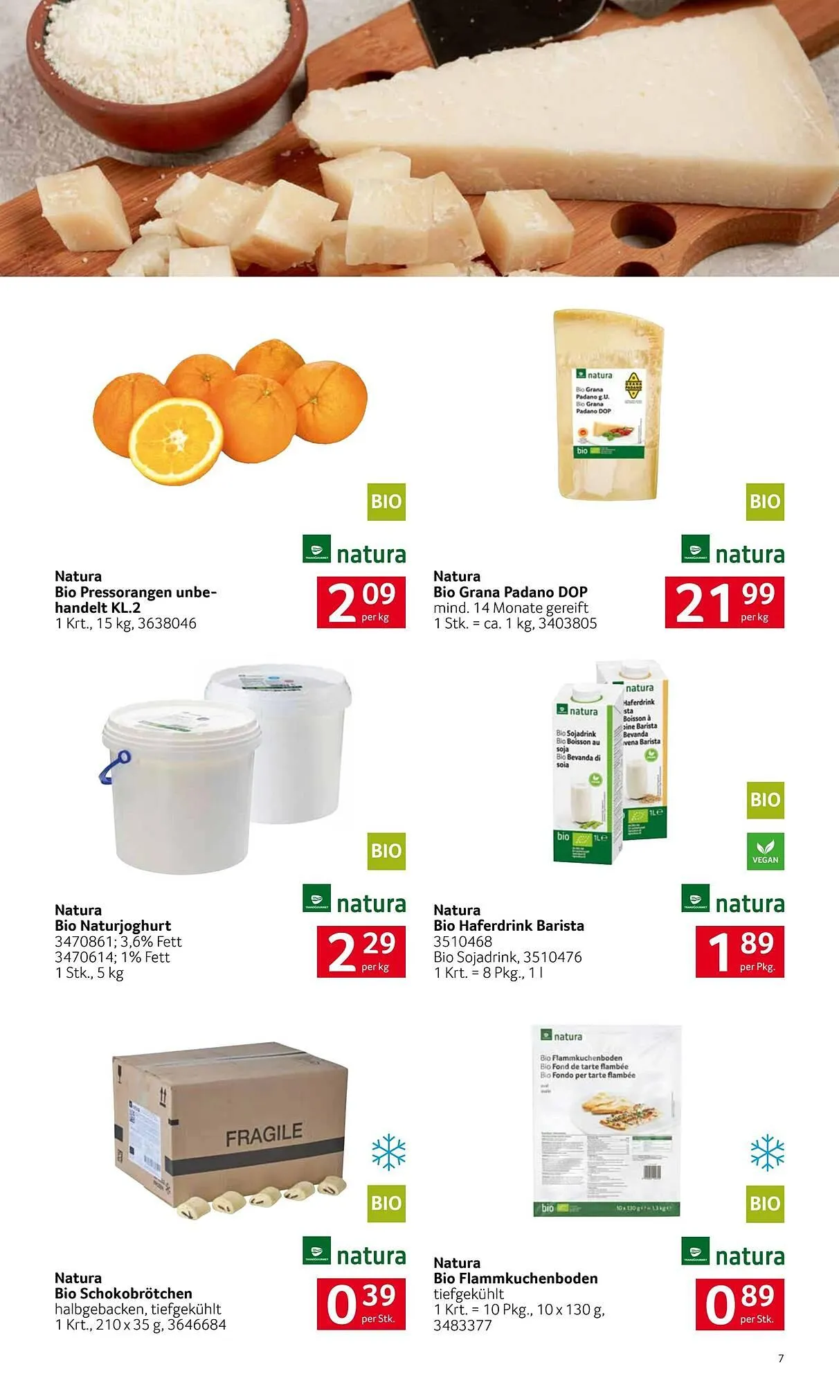 Transgourmet Flugblatt von 26. Jänner bis 22. Februar 2026 - Flugblätt seite  7