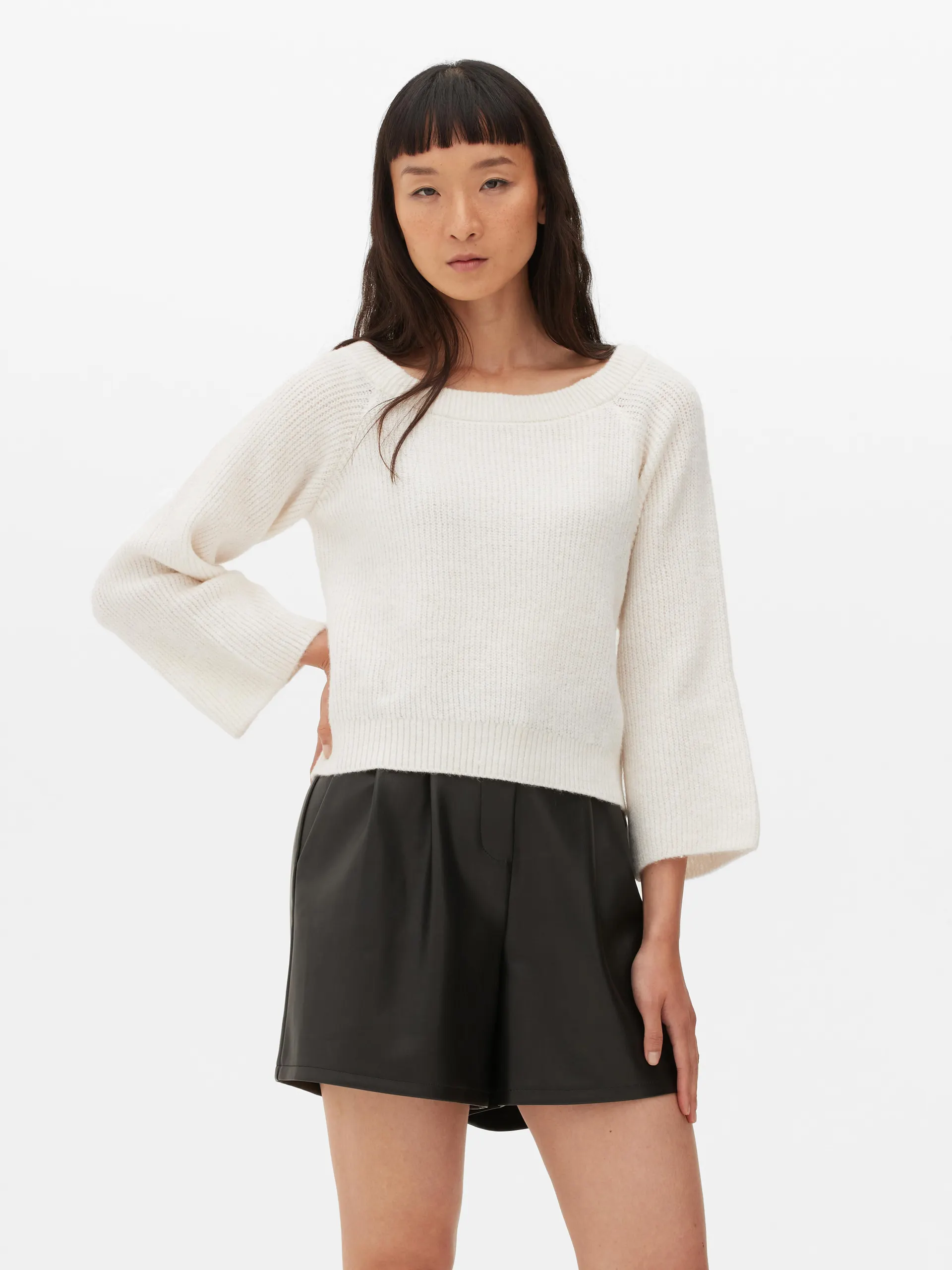 Lässiger Strickpullover