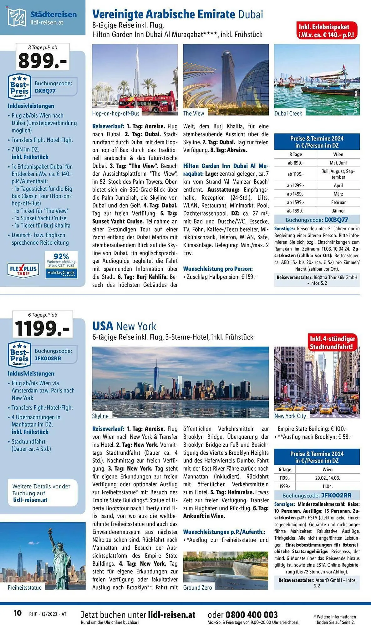 Lidl Flugblatt von 29. November bis 30. Dezember 2023 - Flugblätt seite 10