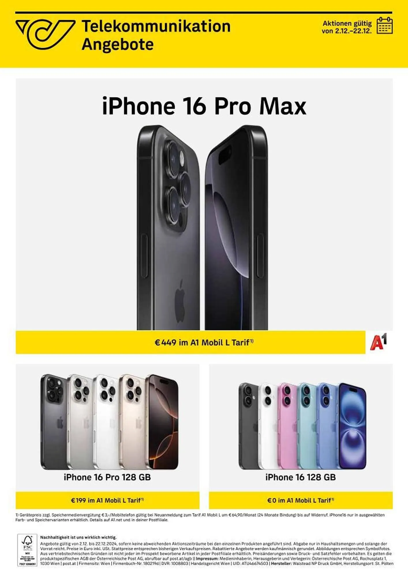 Post Flugblatt von 2. Dezember bis 22. Dezember 2024 - Flugblätt seite 14