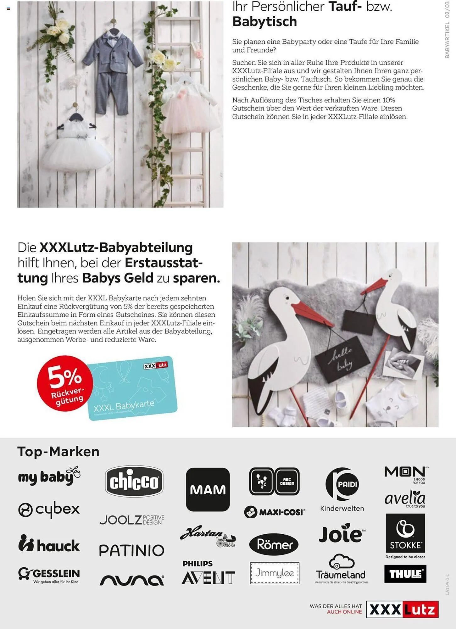 XXXLutz Flugblatt von 18. April bis 31. Dezember 2023 - Flugblätt seite  3