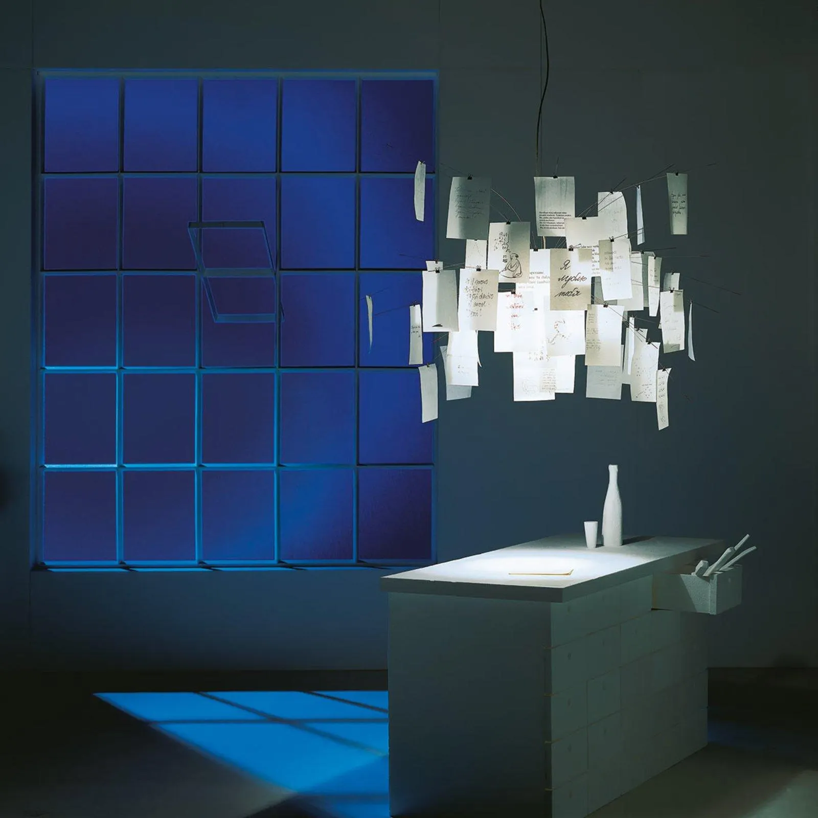 Ingo Maurer Zettel'z 5 Designer-Pendelleuchte