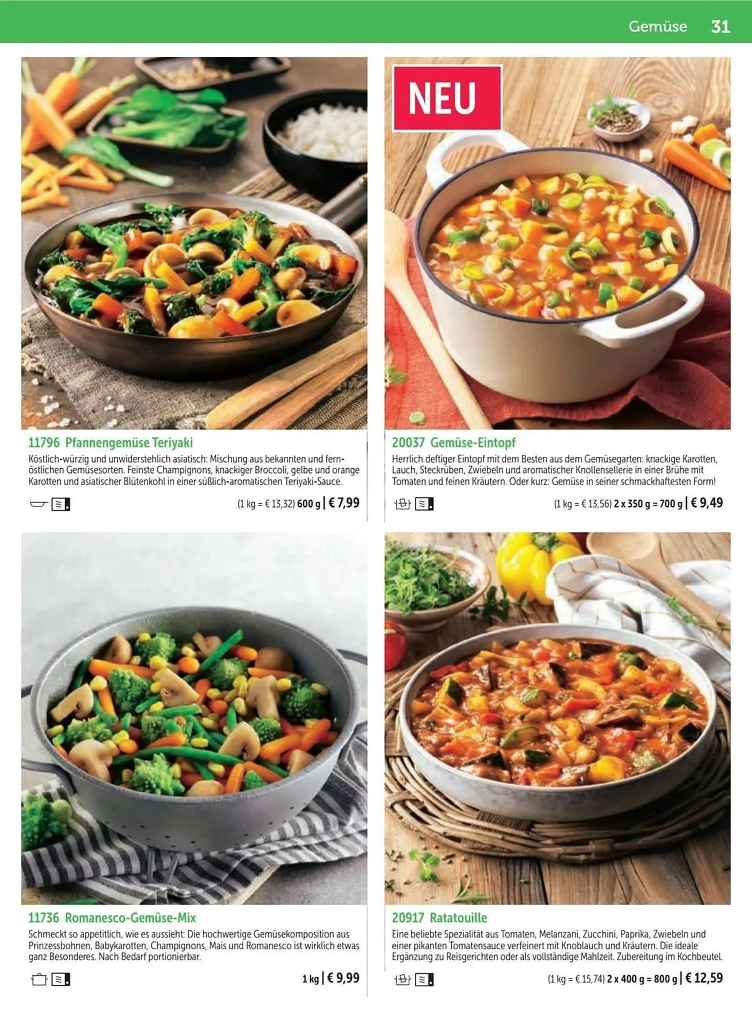 Bofrost Katalog von 13. September bis 6. März 2026 - Flugblätt seite  31