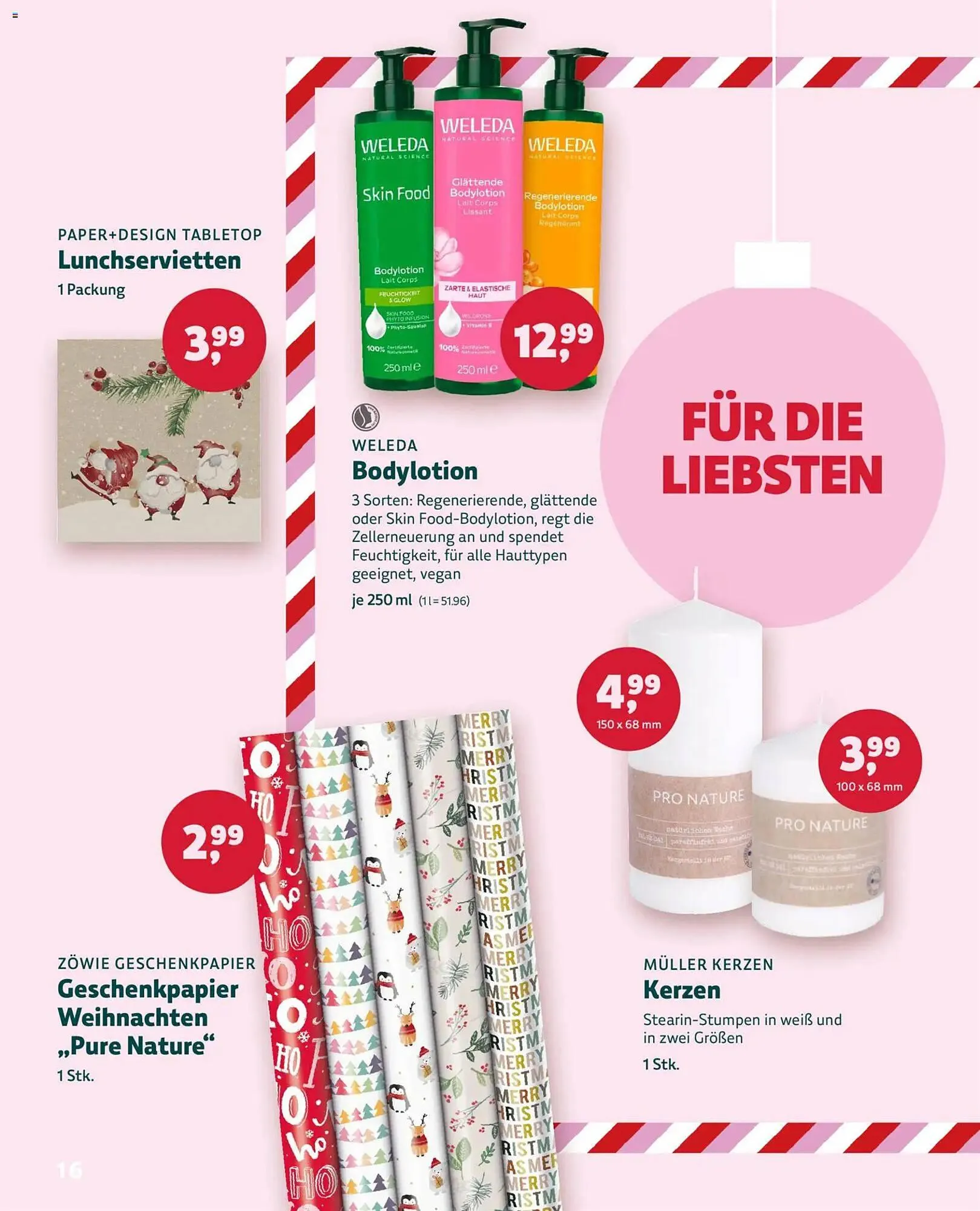 Denn's Biomarkt Flugblatt von 26. November bis 31. Dezember 2025 - Flugblätt seite 16