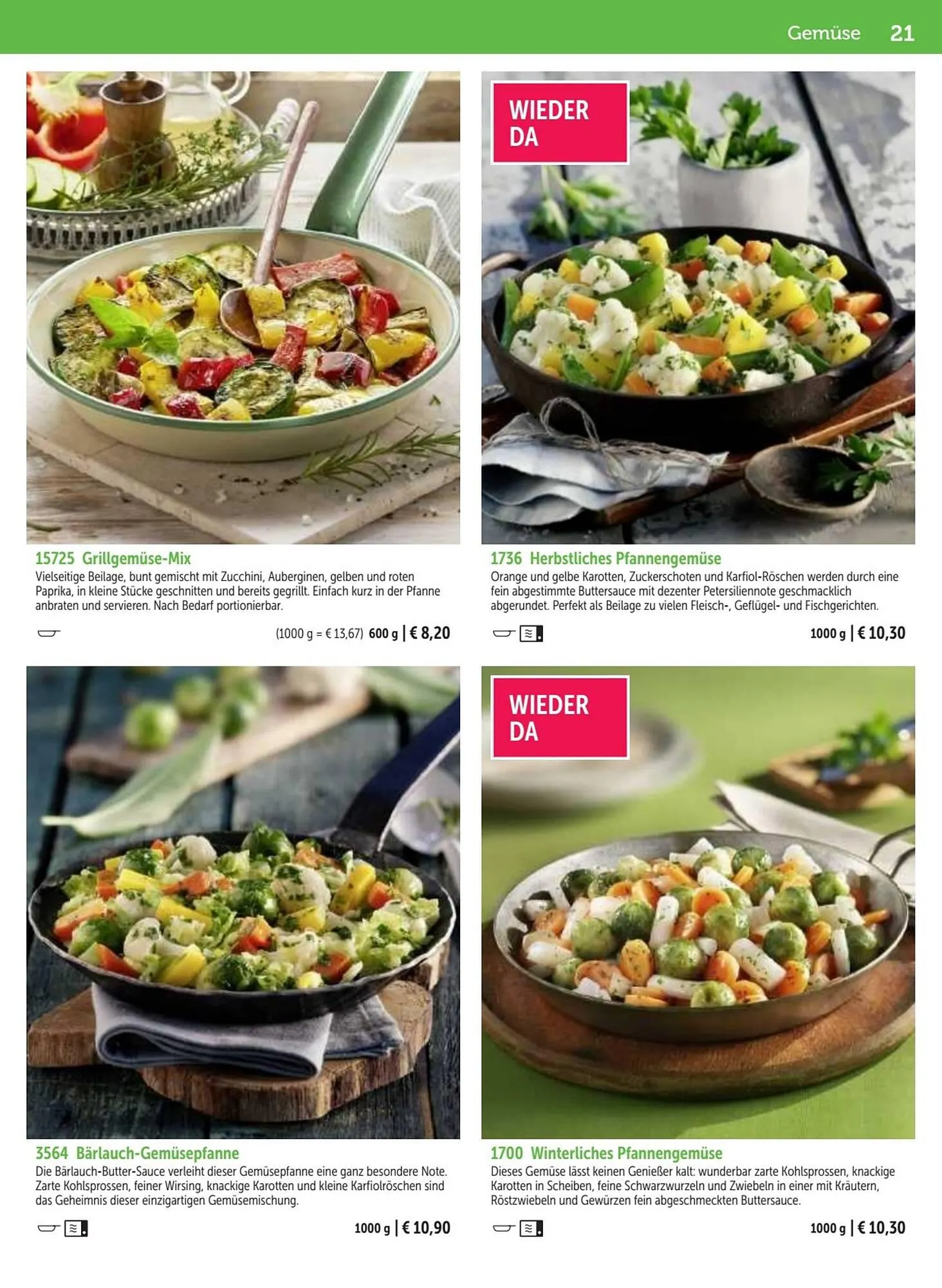 Bofrost Flugblatt von 25. September bis 29. Februar 2024 - Flugblätt seite 21