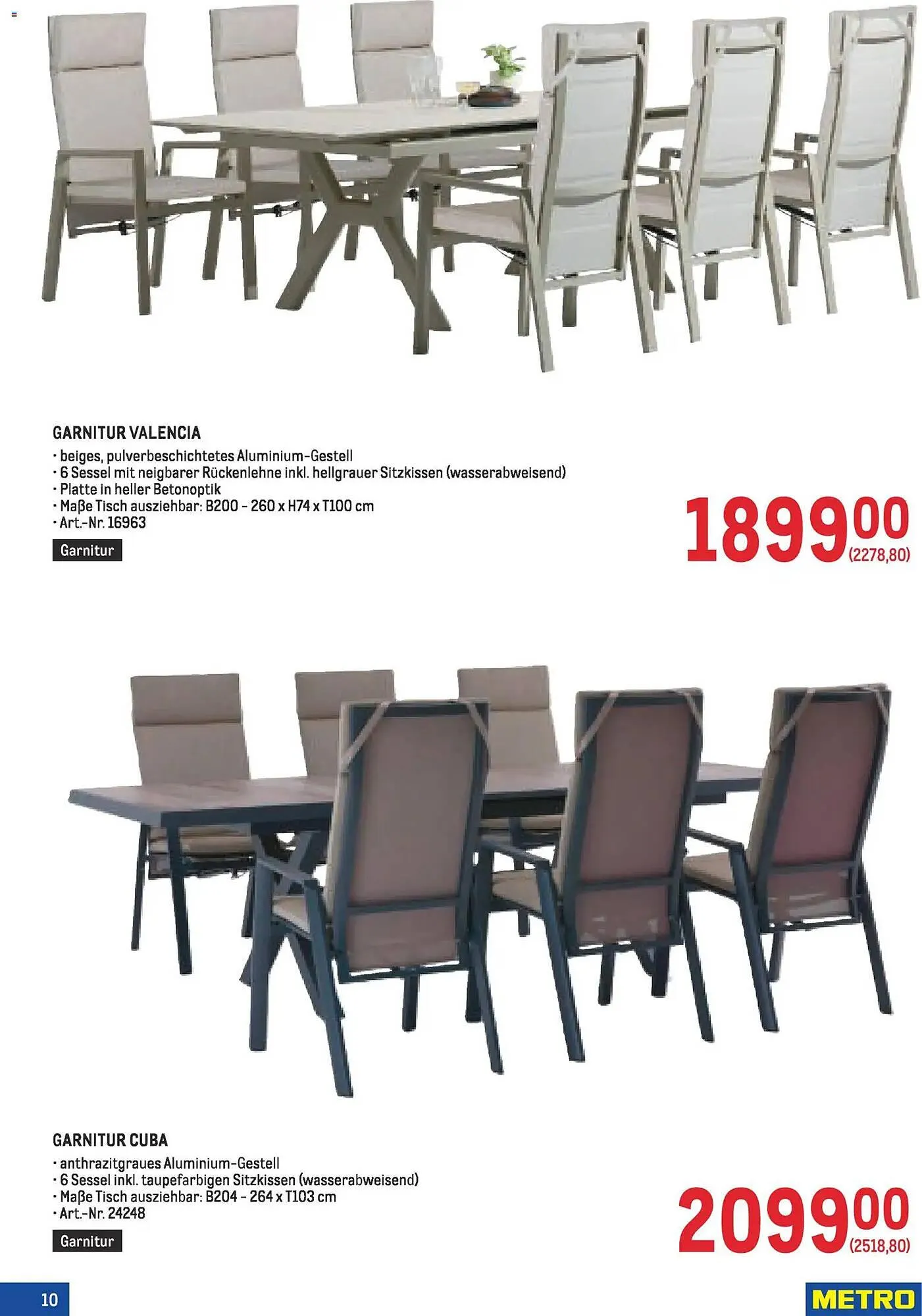 Metro Flugblatt von 19. Februar bis 1. April 2026 - Flugblätt seite  10