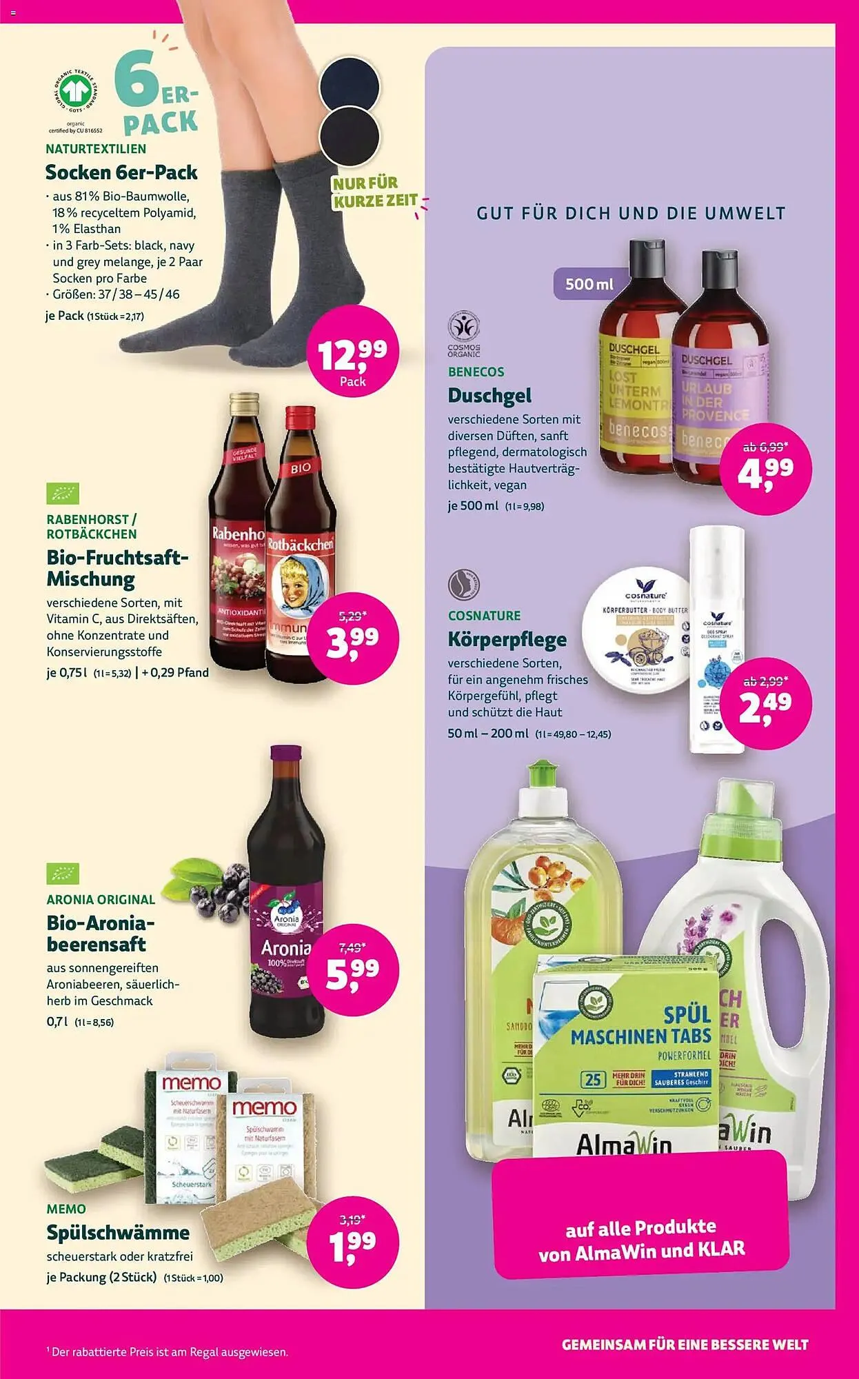 Denn's Biomarkt Flugblatt von 14. Jänner bis 27. Jänner 2026 - Flugblätt seite  13