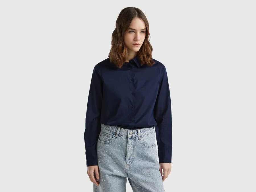 Hemd regular fit aus leichter Baumwolle