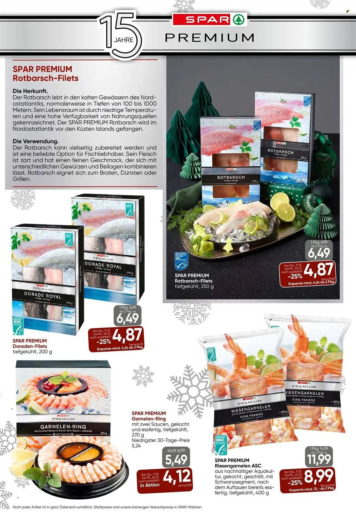 Eurospar Flugblatt von 11. Dezember bis 7. Jänner 2026 - Flugblätt seite  4