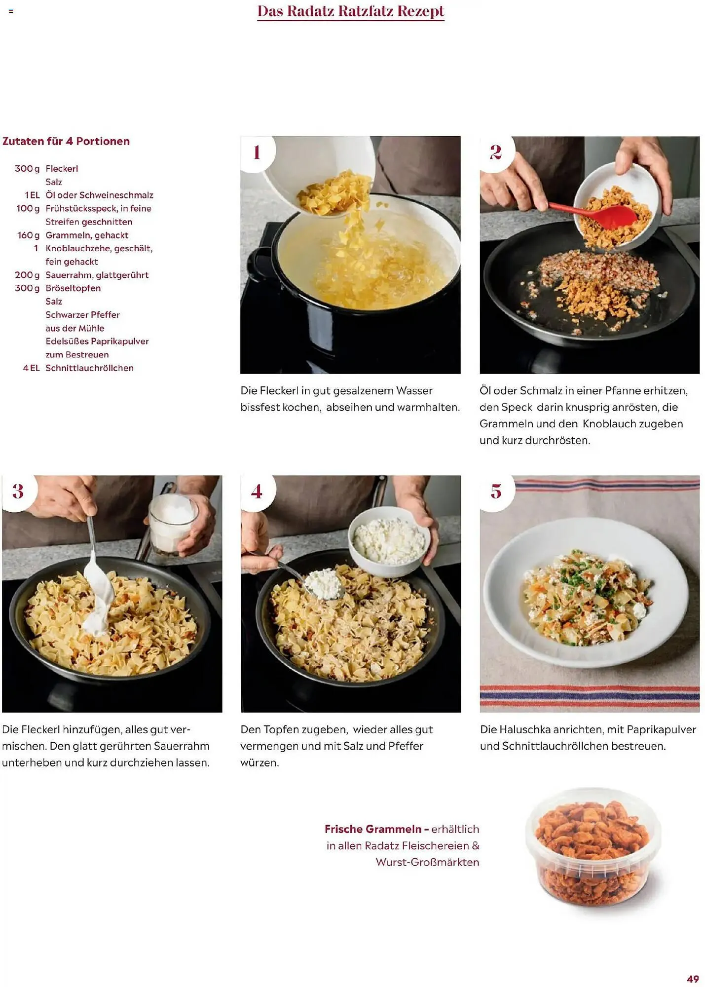 Radatz Flugblatt von 1. November bis 31. Dezember 2025 - Flugblätt seite  49