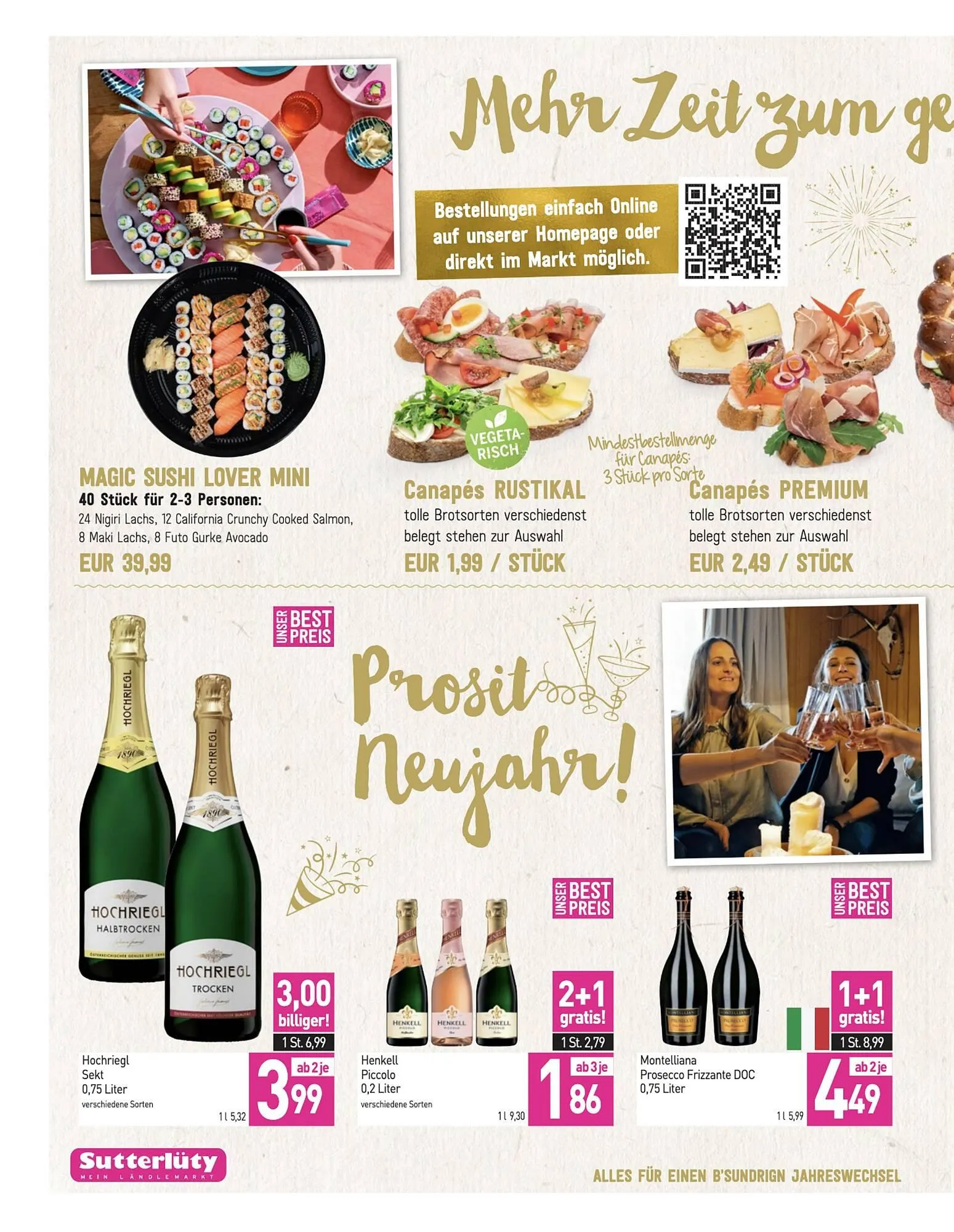 Sutterlüty Flugblatt von 27. Dezember bis 31. Dezember 2025 - Flugblätt seite  16