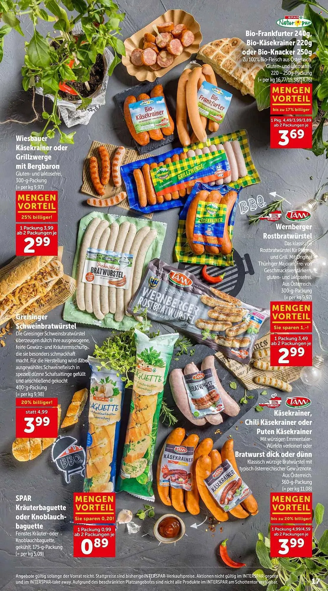 Interspar Flugblatt von 9. April bis 22. April 2026 - Flugblätt seite 17