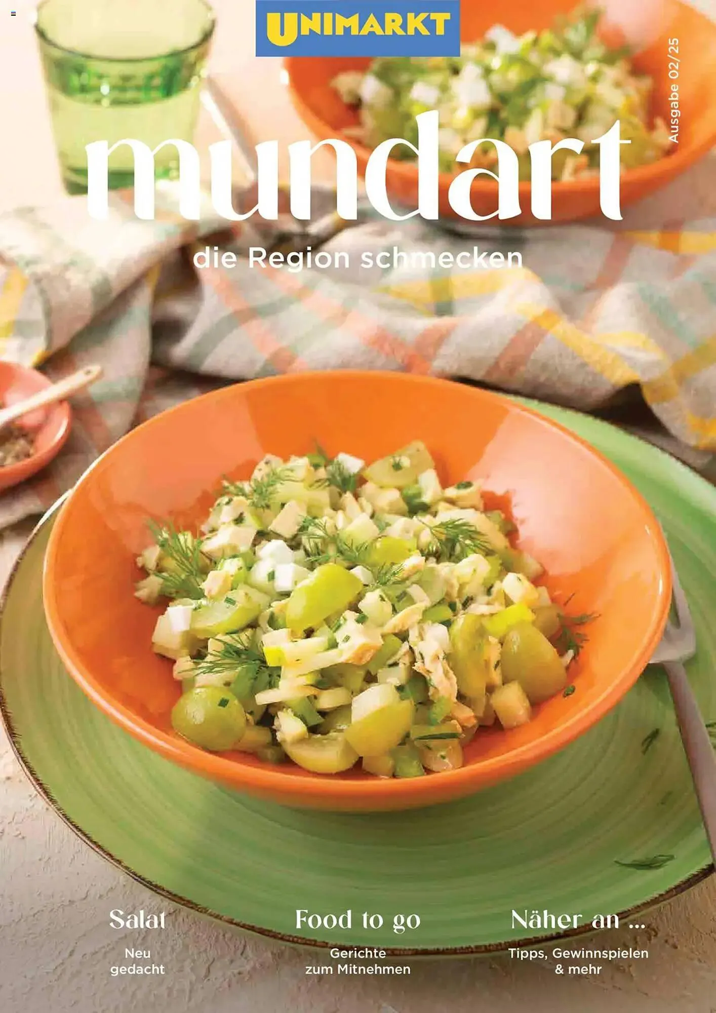 Unimarkt Flugblatt von 1. Juli bis 4. Dezember 2025 - Flugblätt seite  1