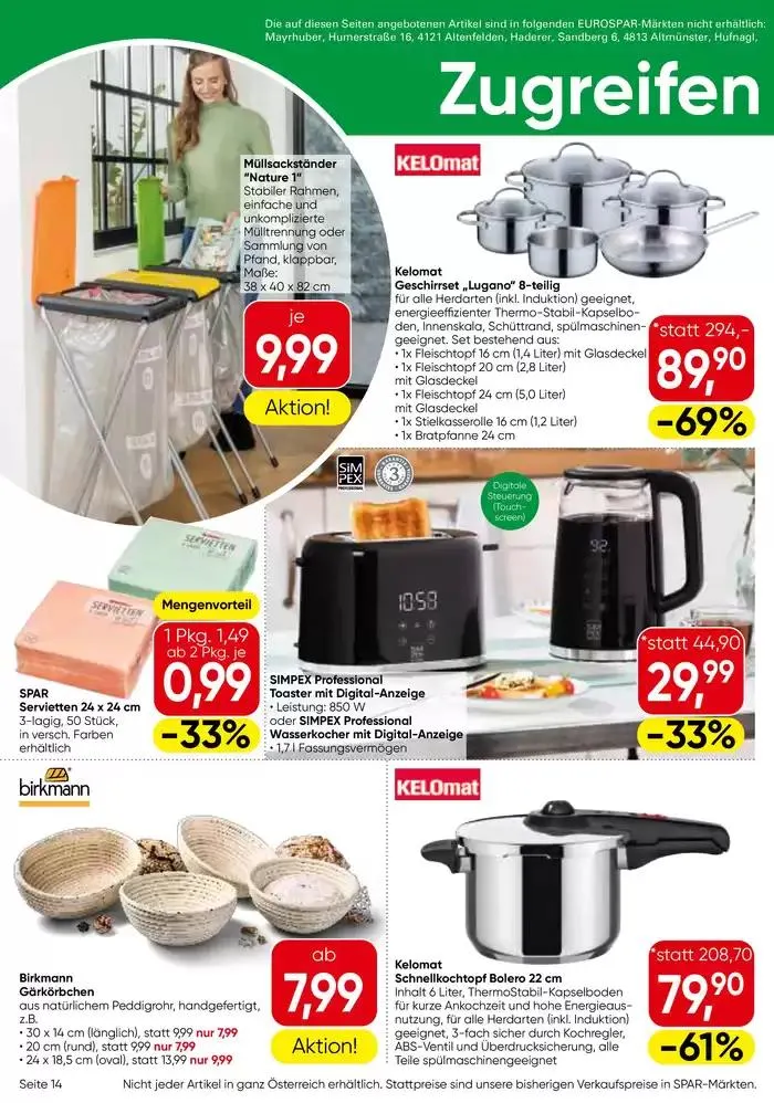 Unsere besten Angebote für Sie von 29. Jänner bis 12. Februar 2025 - Flugblätt seite  14